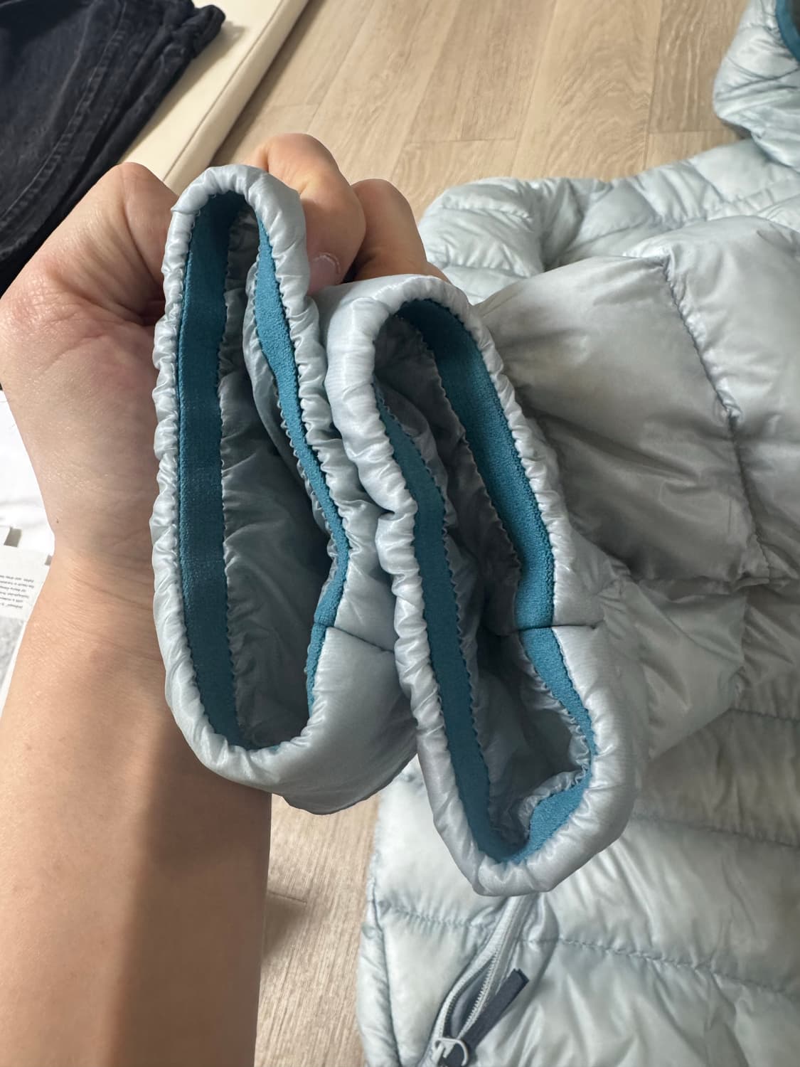 XL 시에라디자인 뮤어 경량 구스다운 패딩 라이트그레이 상품이미지3