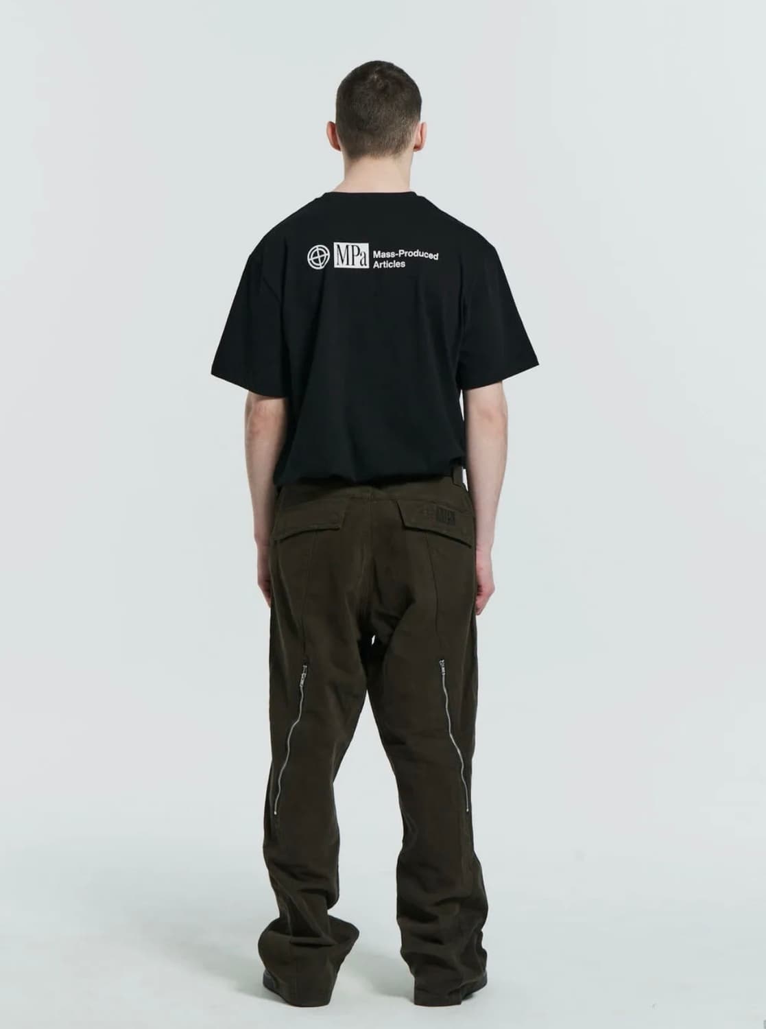 플라스틱프로덕트 웨이브 지퍼 팬츠 상품이미지4