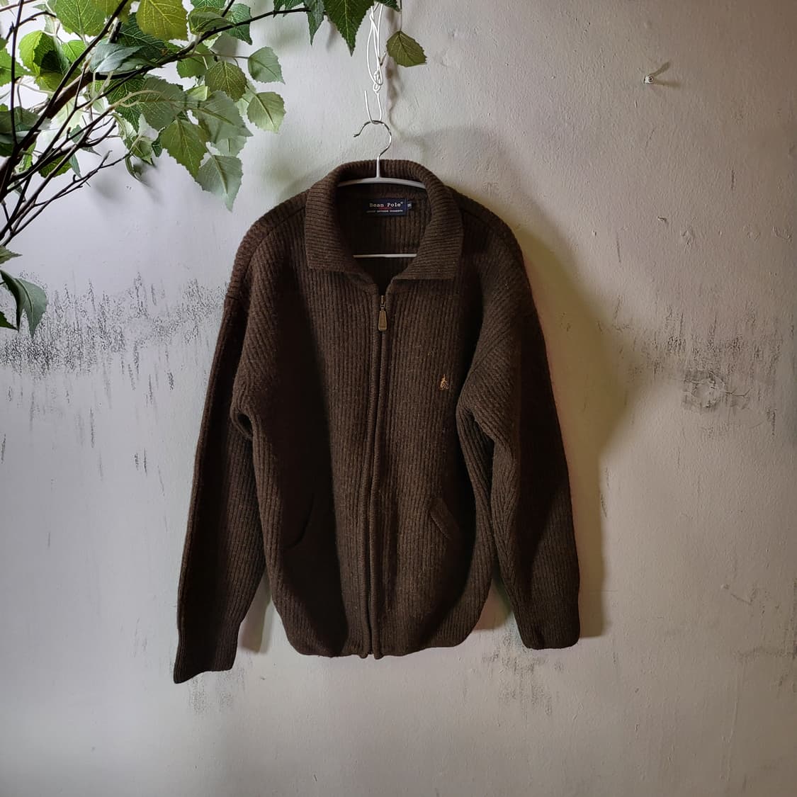 90s 빈폴 집업 니트 (95) 상품이미지3