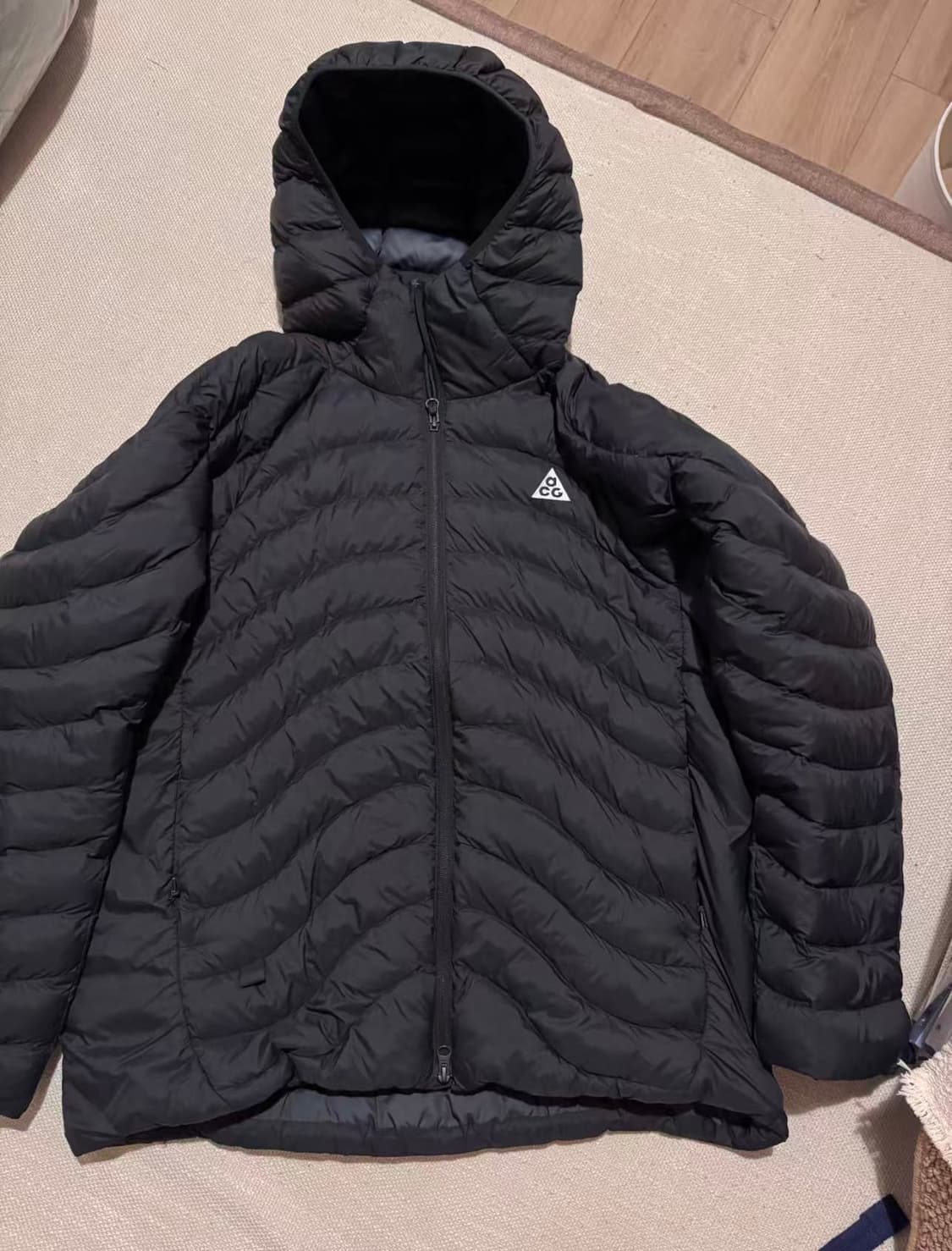 나이키 ACG 라바 플로우 써마핏 ADV 자켓 블랙 서밋 화이트 L 상품이미지1