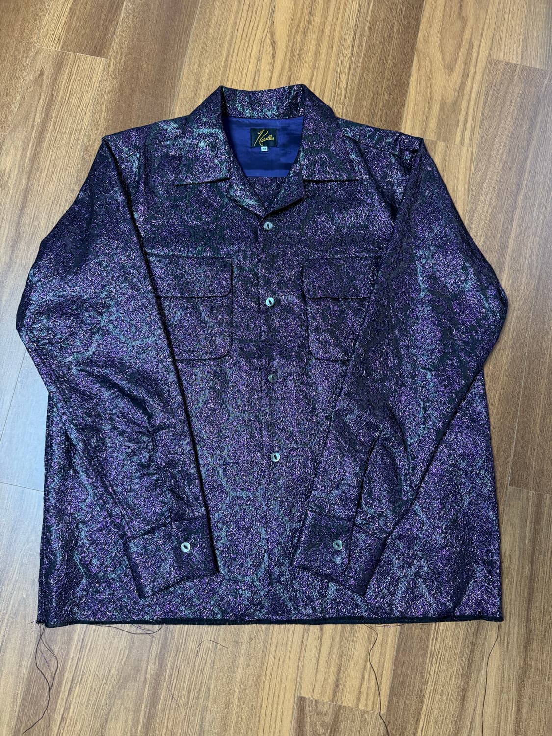 니들스 자카드 셔츠  상품이미지1