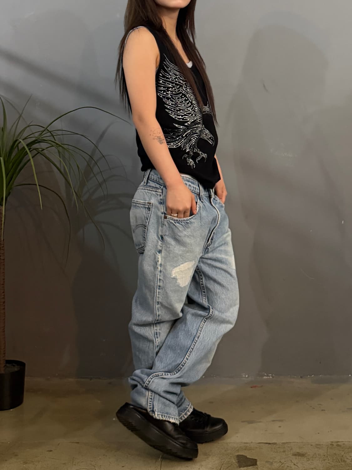 90‘s MADE IN USA 🇺🇸리바이스 505 레귤러핏 오렌지탭 상품이미지2