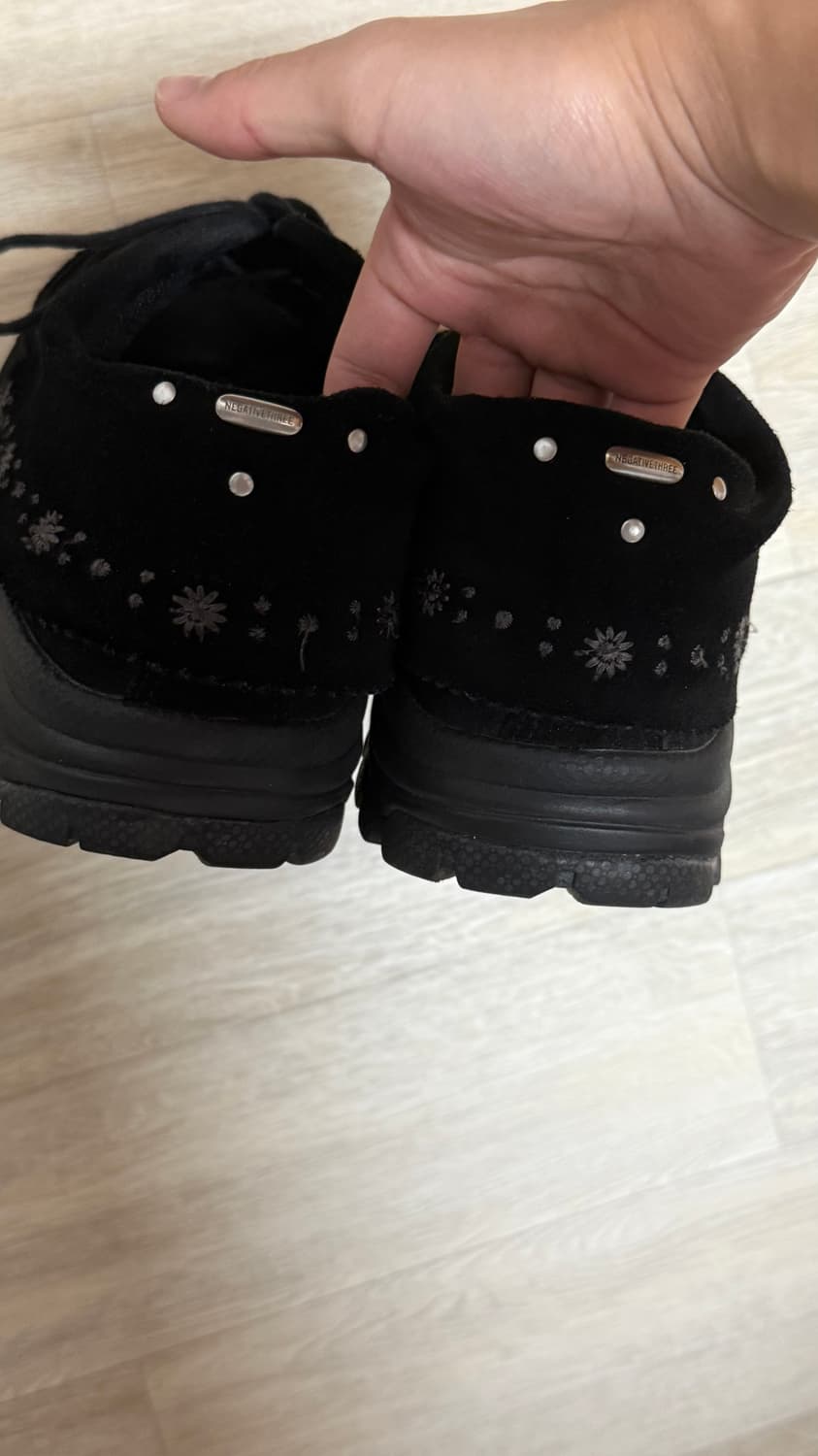 밀로아키이브 네거티브쓰리 데저트부츠 270 블랙 상품이미지2