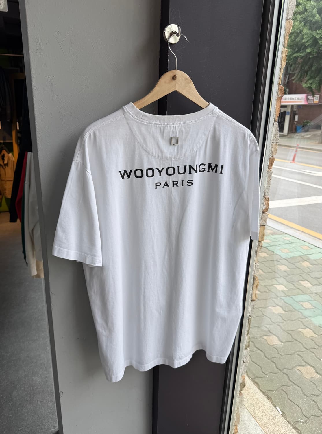 52/ 우영미 백로고 클래식 반팔 상품이미지7
