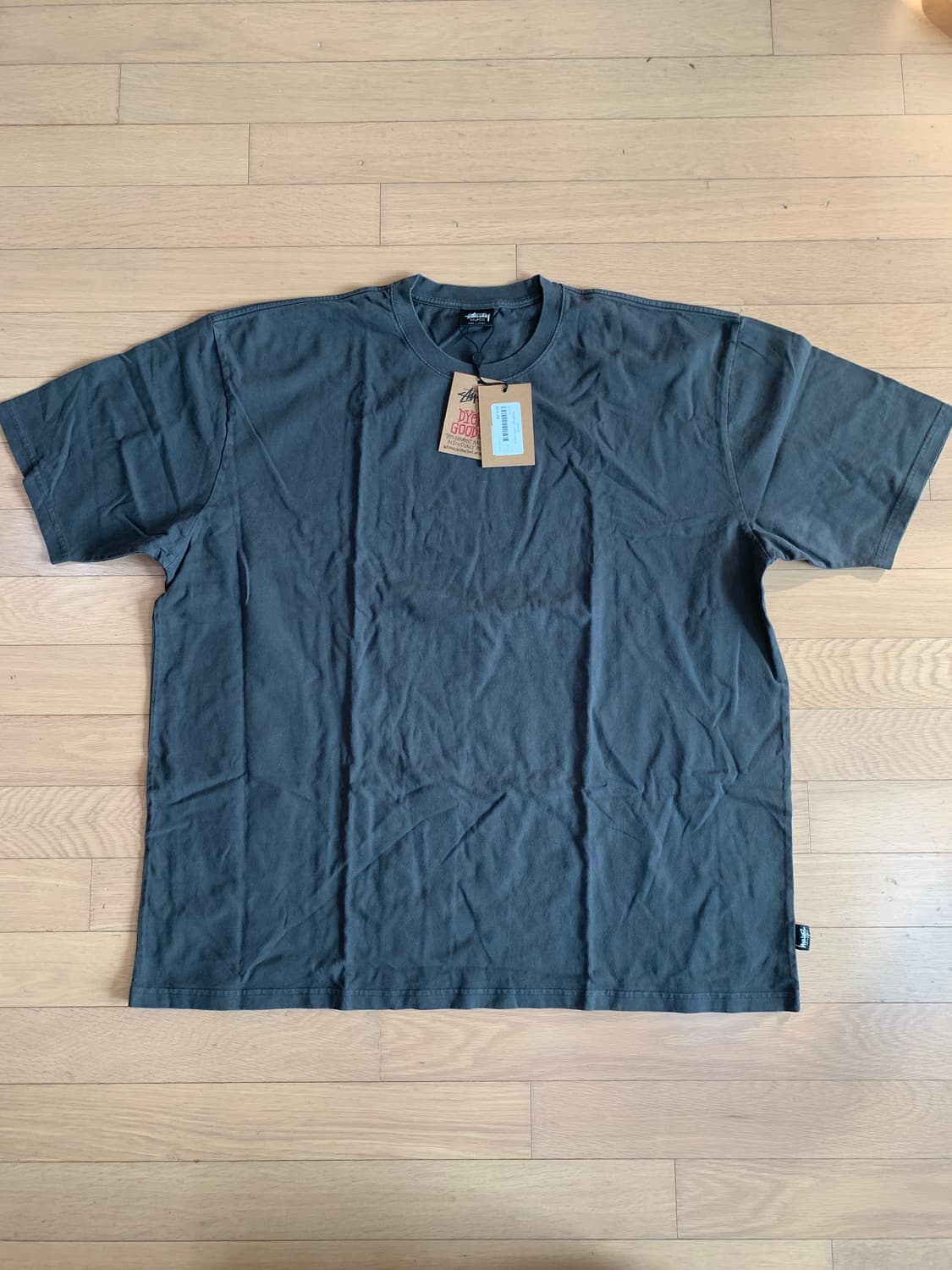 [XXL] stussy 스투시 헤비웨이트 피그먼트 다이드 반팔 티셔츠 상품이미지1