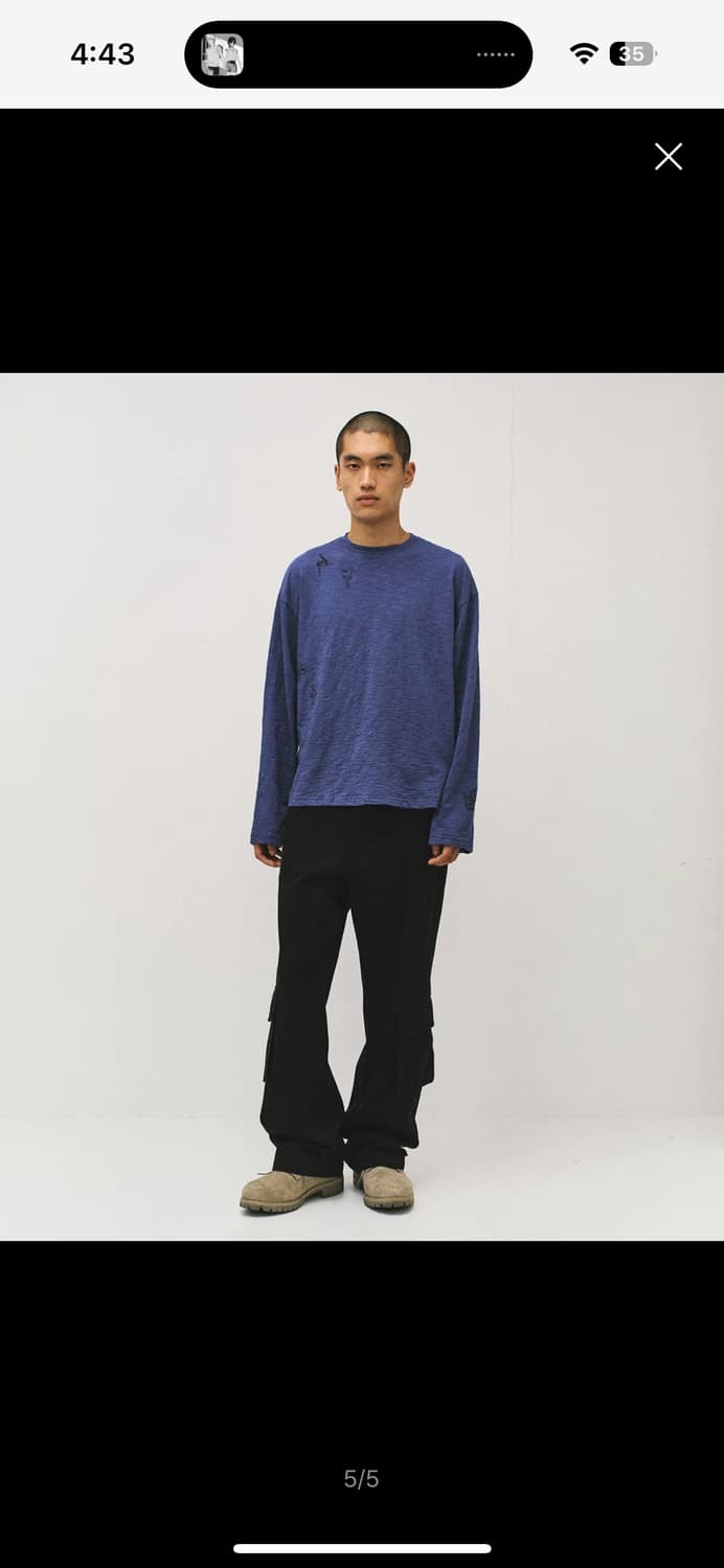 서피스에디션 타투 슬리브 티셔츠 상품이미지2