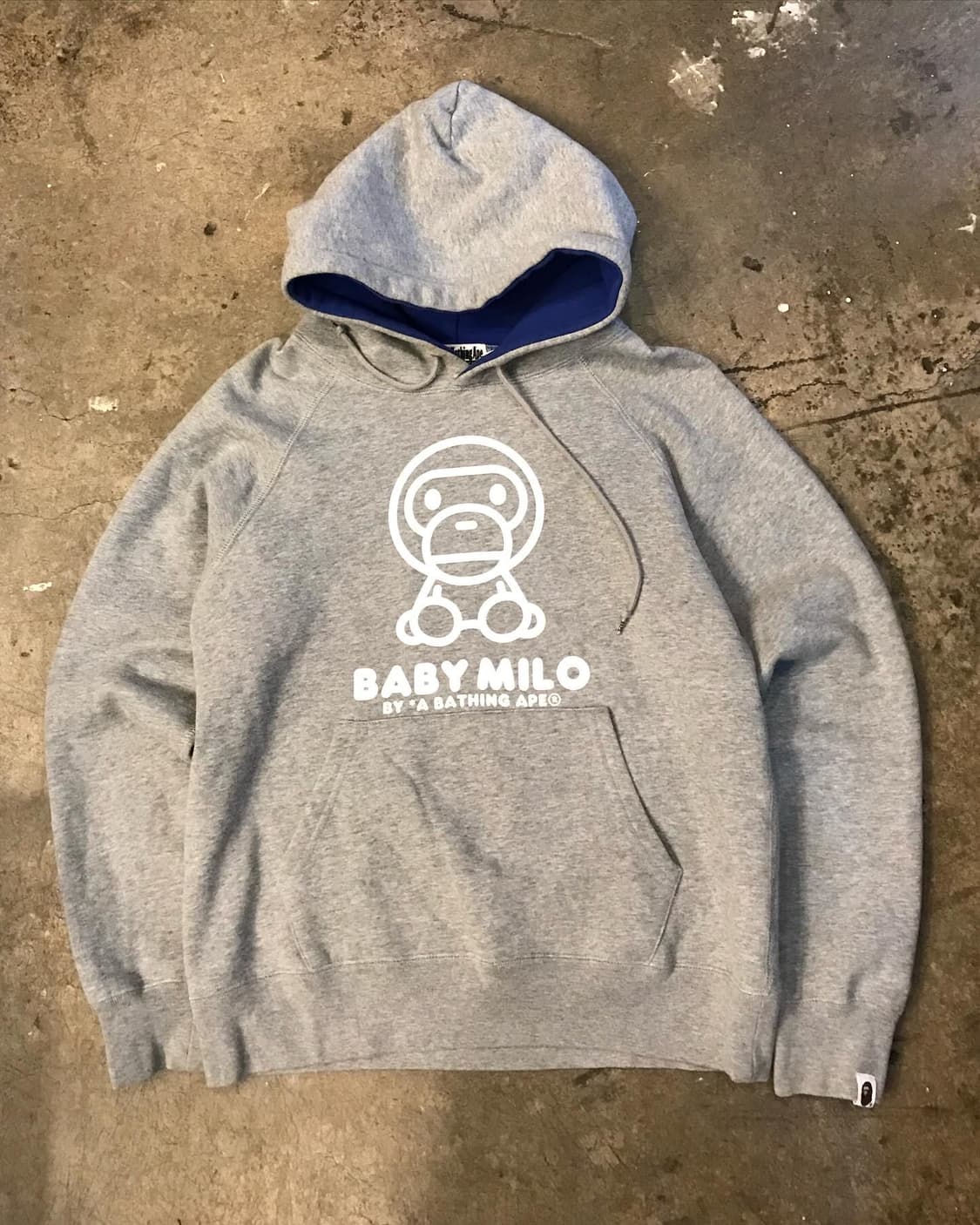 Bape Baby Milo Logo Hoodie 상품이미지6