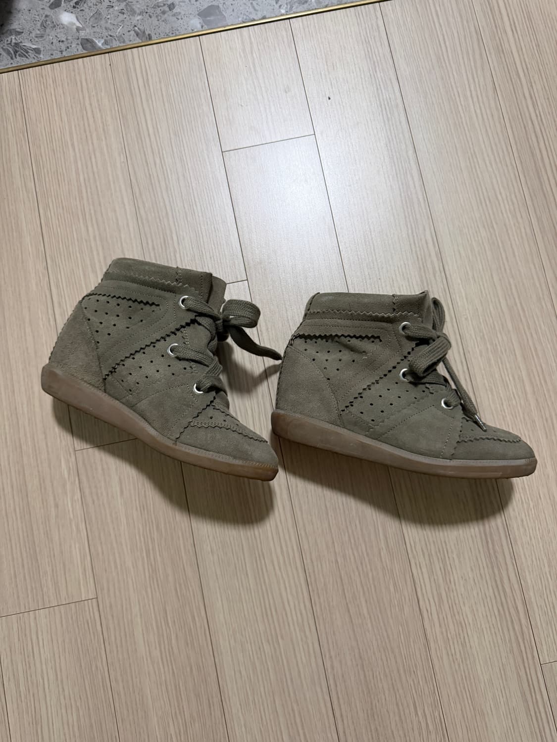 35) lsabel marant bobby 이자벨마랑 바비 웨지 스니커즈 상품이미지4