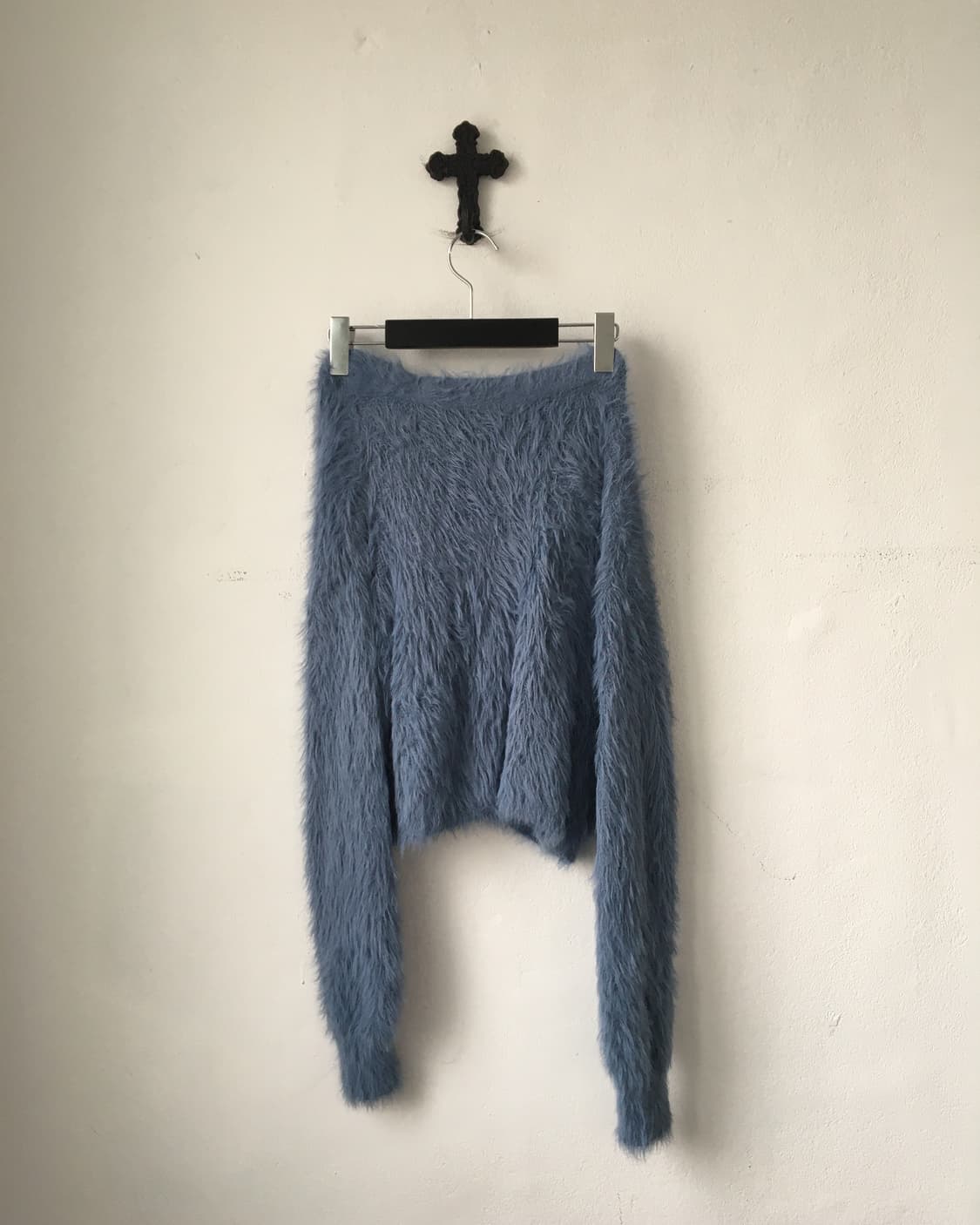Fluffy knit cardigan 상품이미지3