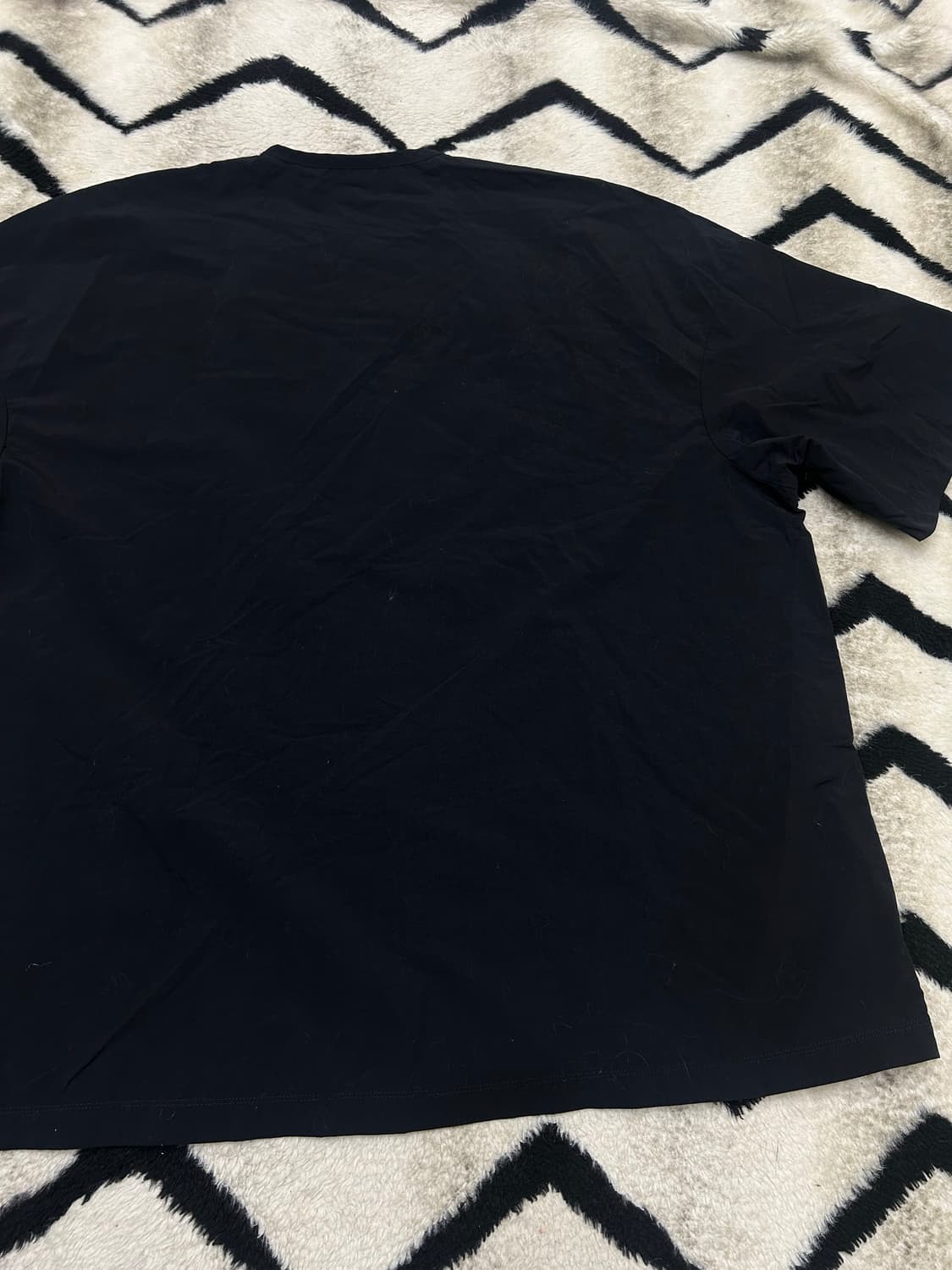 [2XL]그라미치 나일론 바람막이 반팔/블랙 상품이미지3