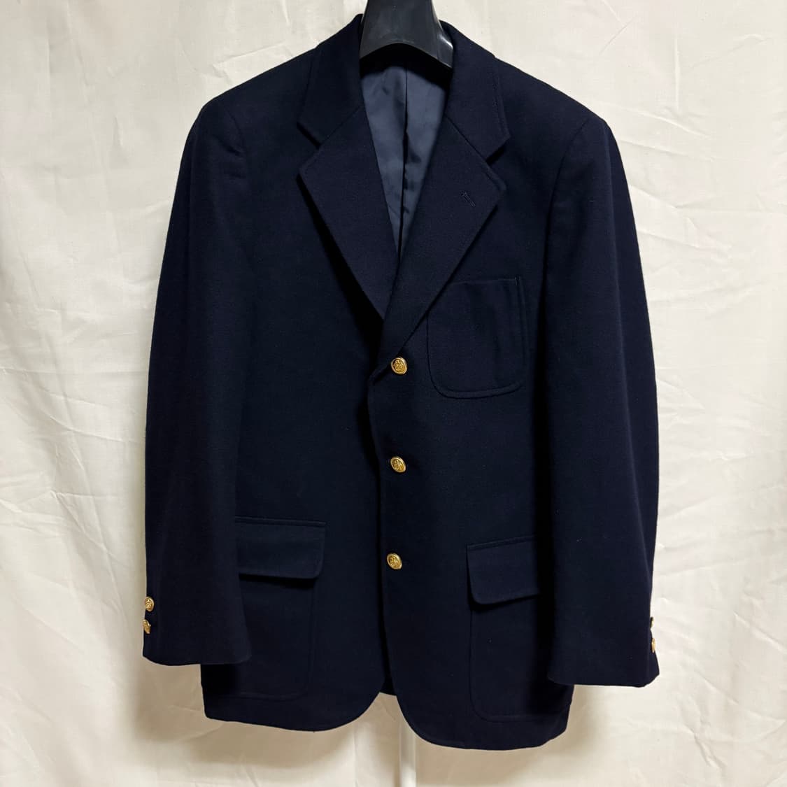 제이프레스 3 roll 2 울 금장 블레이저 / 네이비, M 상품이미지1
