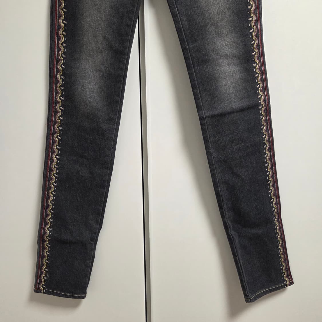 일본 빈티지 락 펑크 데님팬츠 청바지 28-29 상품이미지5