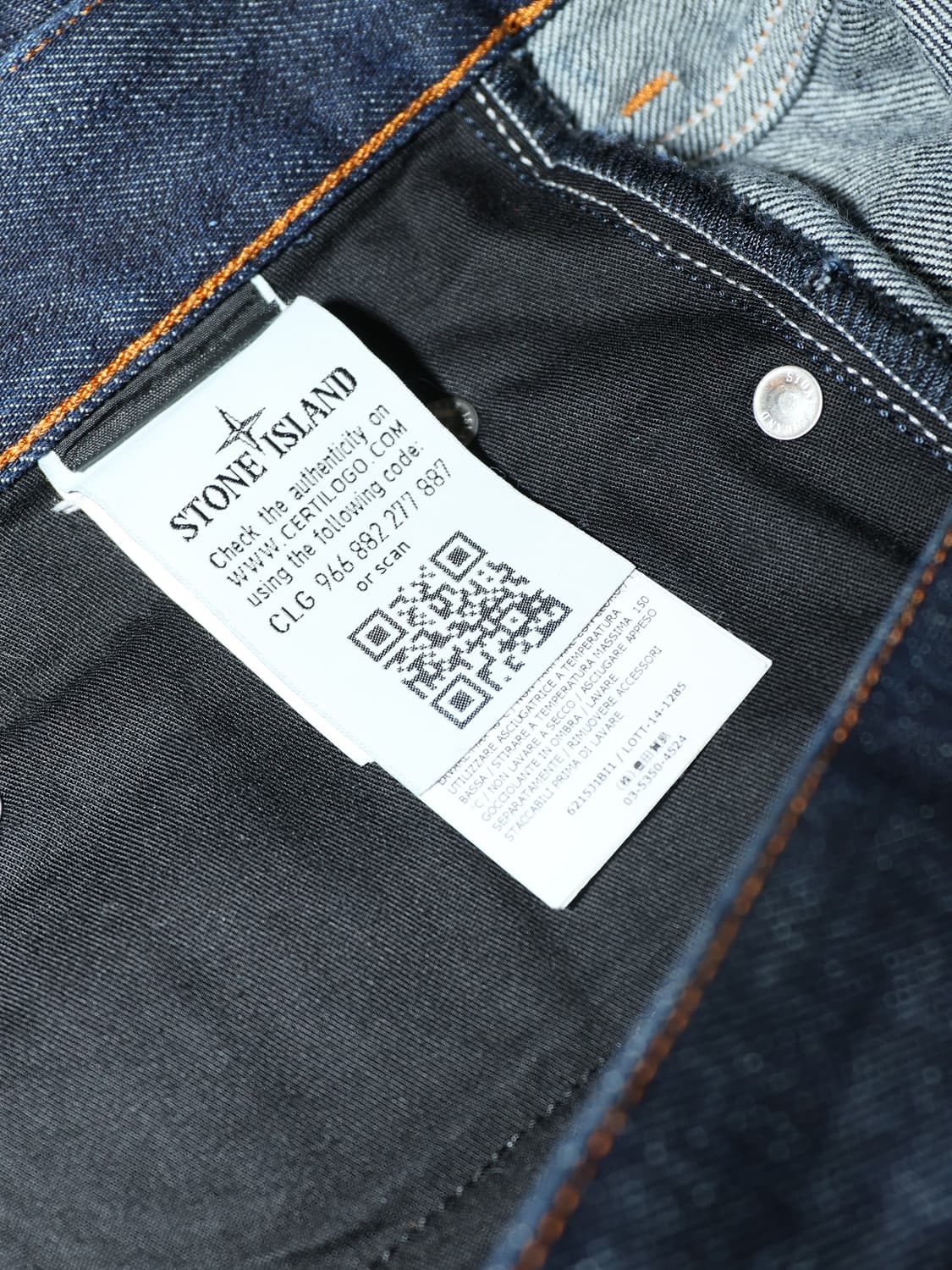 [정품]스톤아일랜드 데님 청바지 W34 L34 상품이미지6