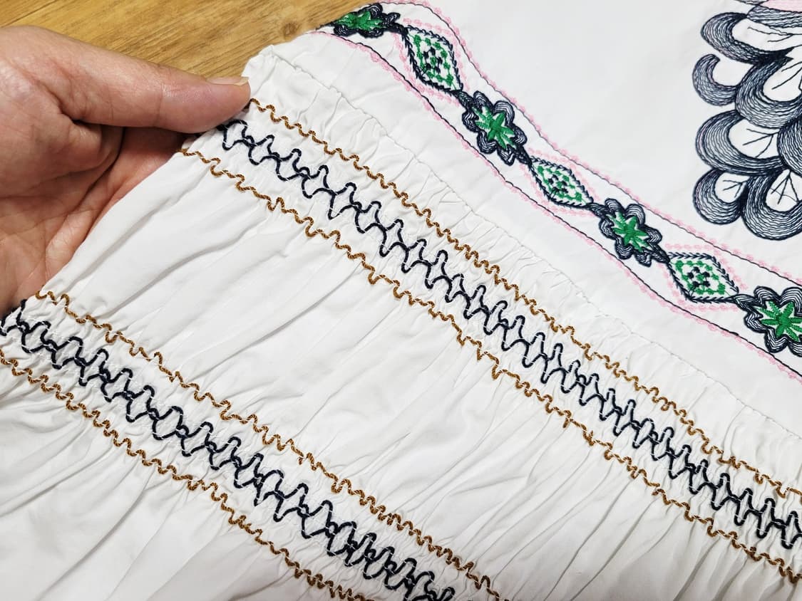 QSYR 자수원피스 프리사이즈  상품이미지4