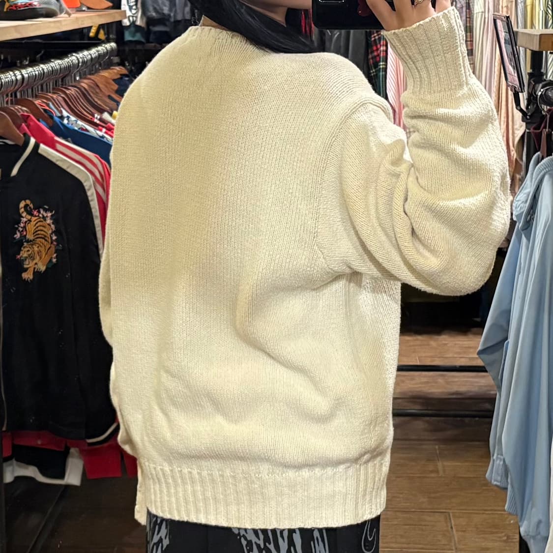 [HI] POLO 니트 아이보리 상품이미지5