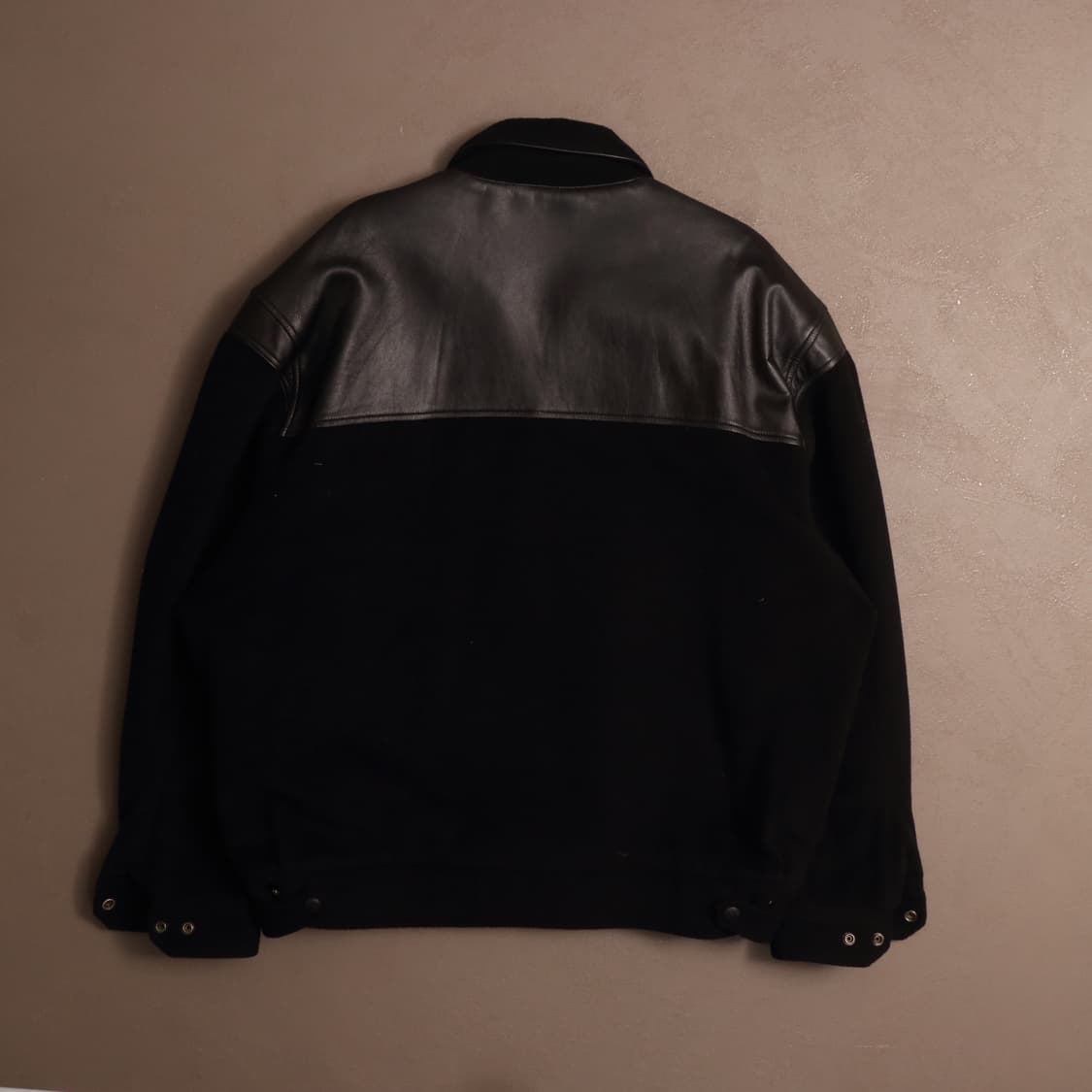 빈티지 레더 울 페이즐리 봄버자켓 A1651 상품이미지6