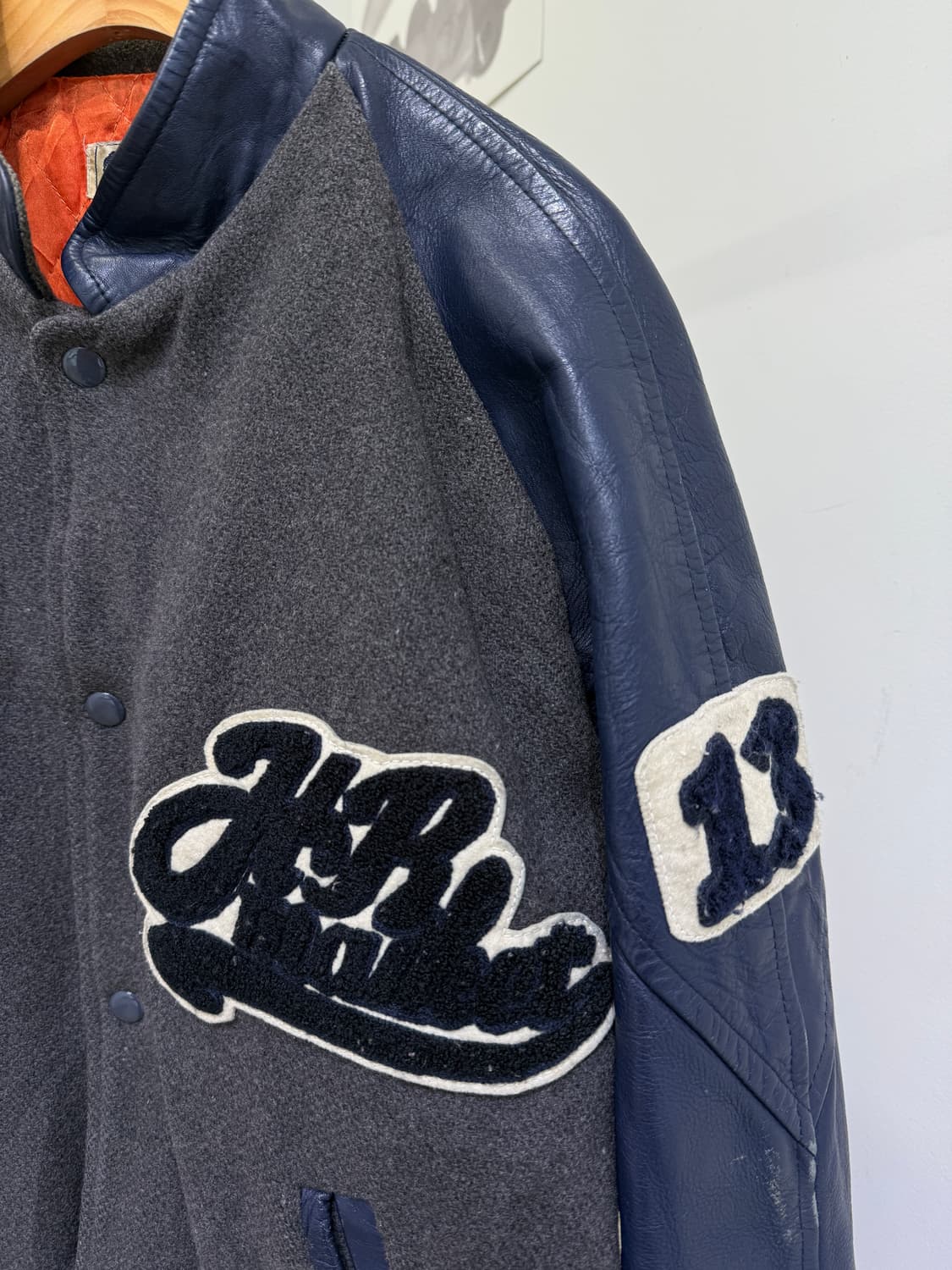 빈티지 바시티 자켓 상품이미지4