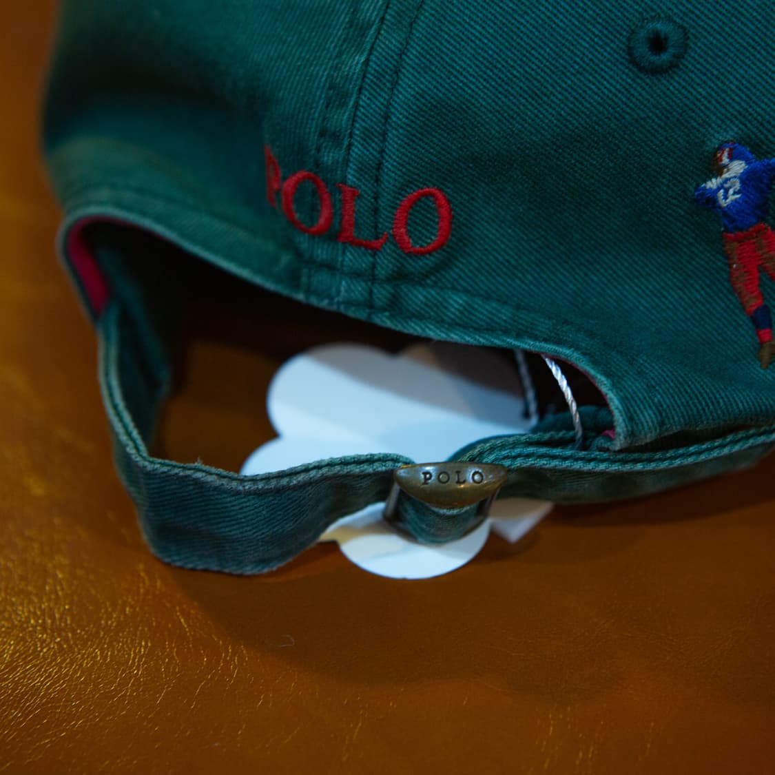 폴로 랄프로렌  엠보로이드 로고 시리즈 치노 캡 상품이미지3