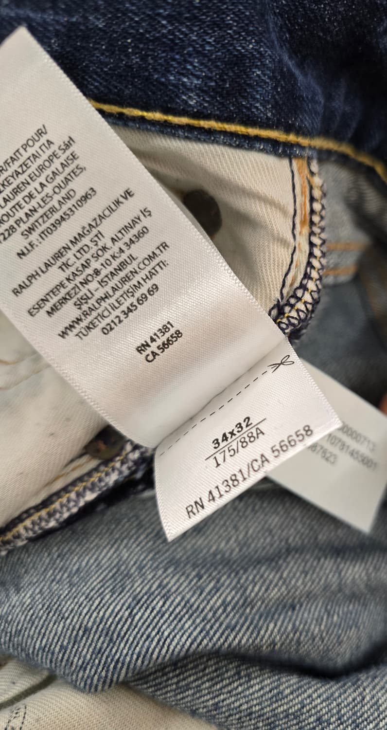 폴로랄프로렌  남자 청바지.   싸이즈 36 상품이미지10