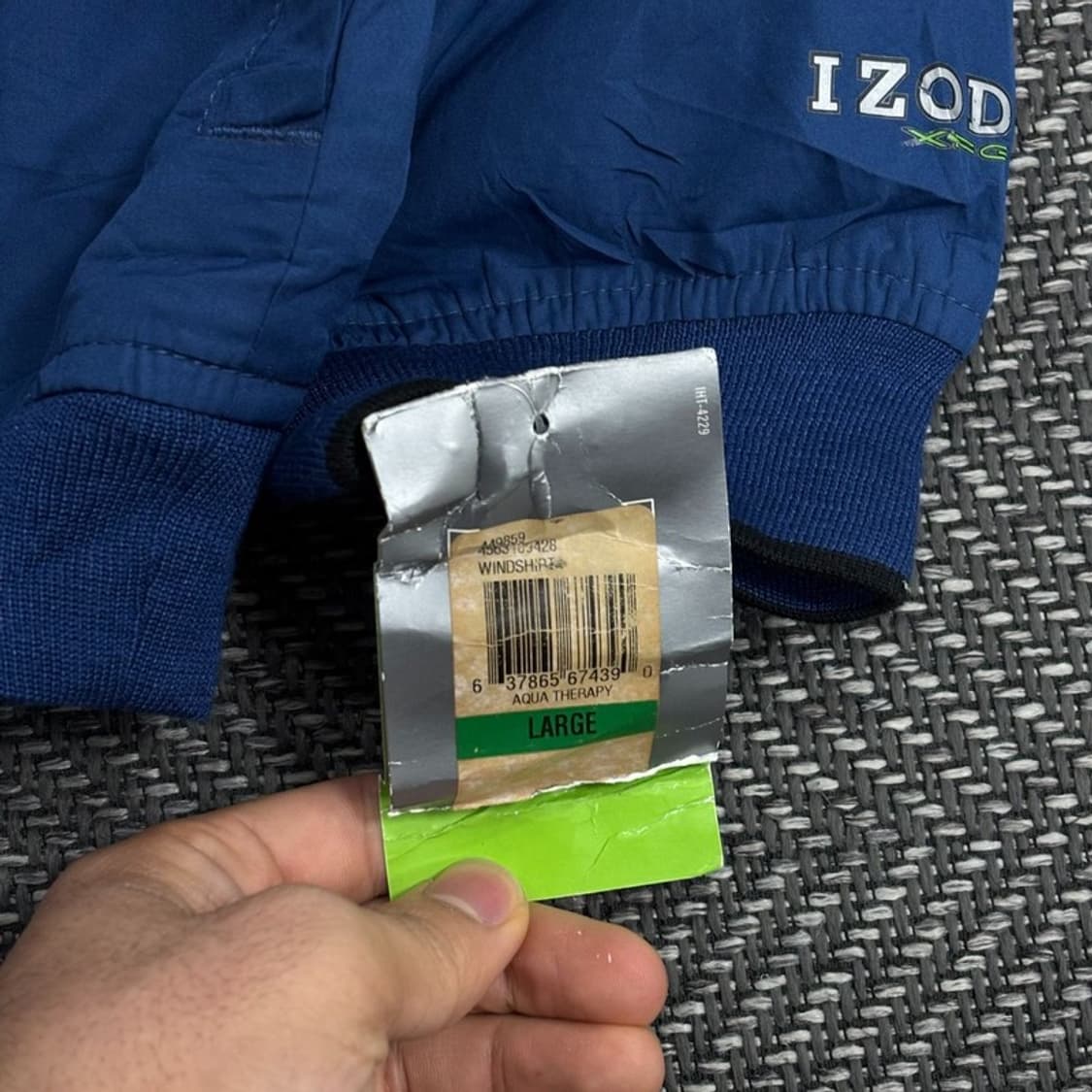 아이조드 골프 브이넥 풀오버 웜업 V0473 상품이미지5