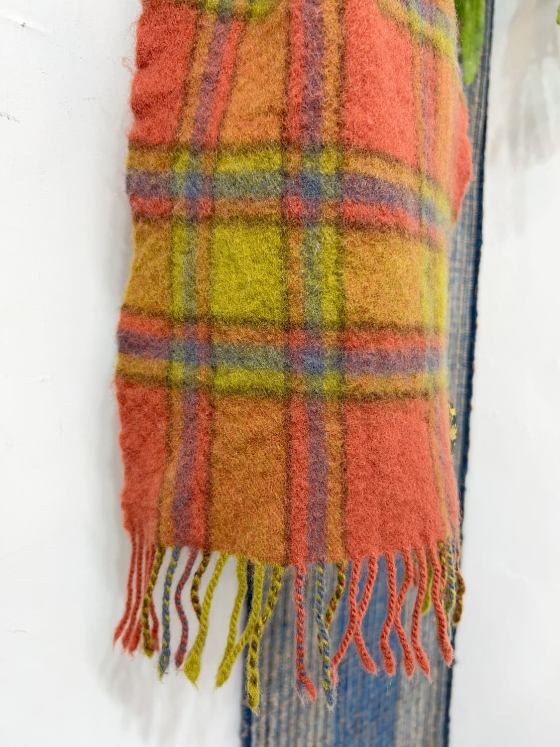 SCRIMGEOUR Lambswool Tartan muffler made 상품이미지3