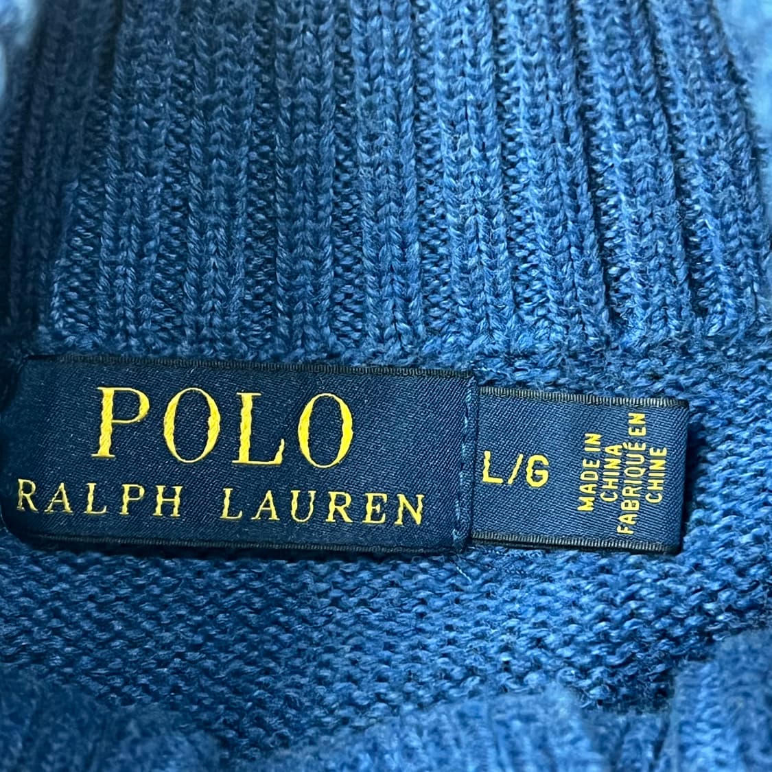 폴로 랄프로렌 반집업 니트 s10026 상품이미지6