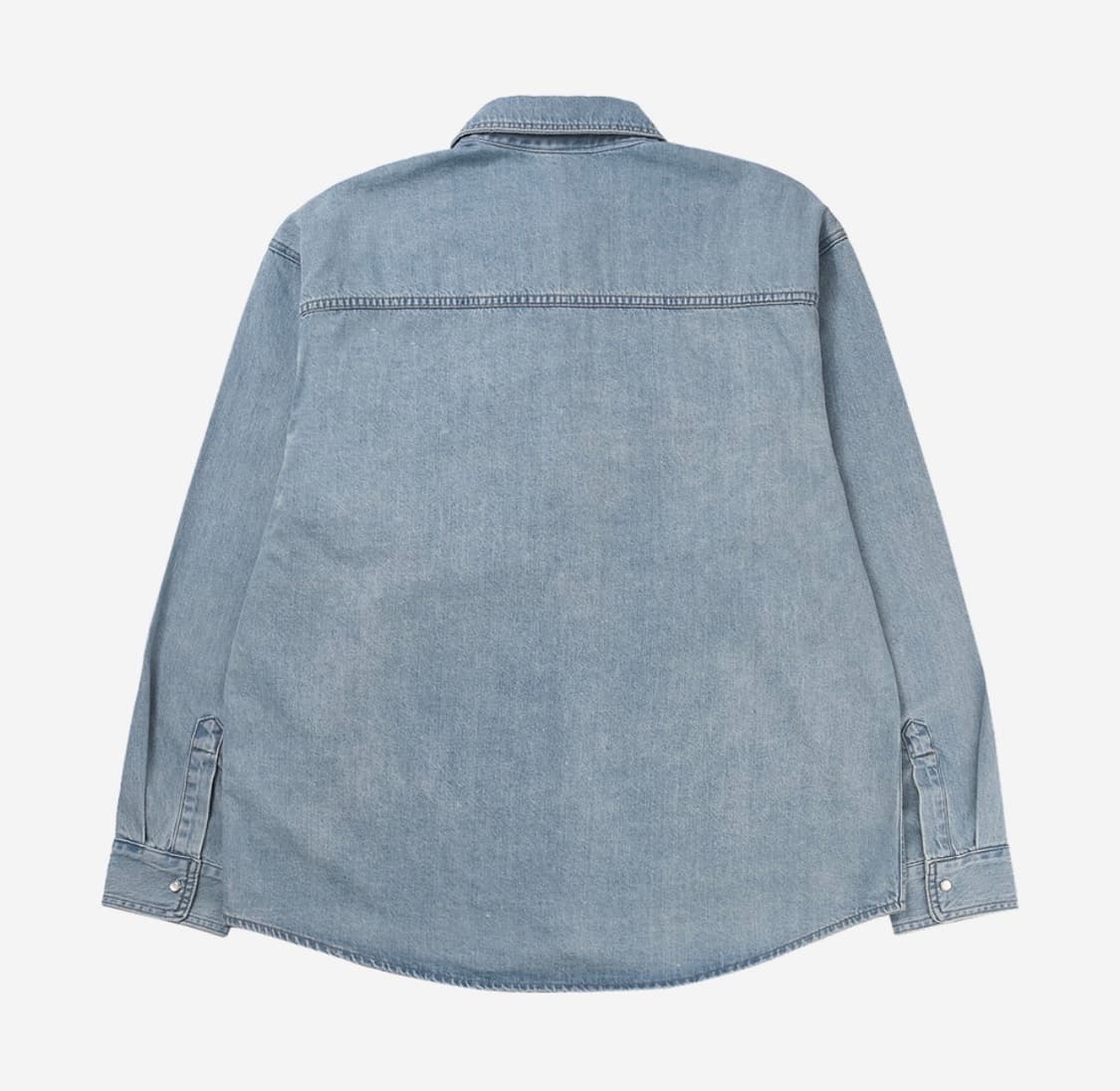 아이앱 스튜디오 데님 셔츠 블루 상품이미지2