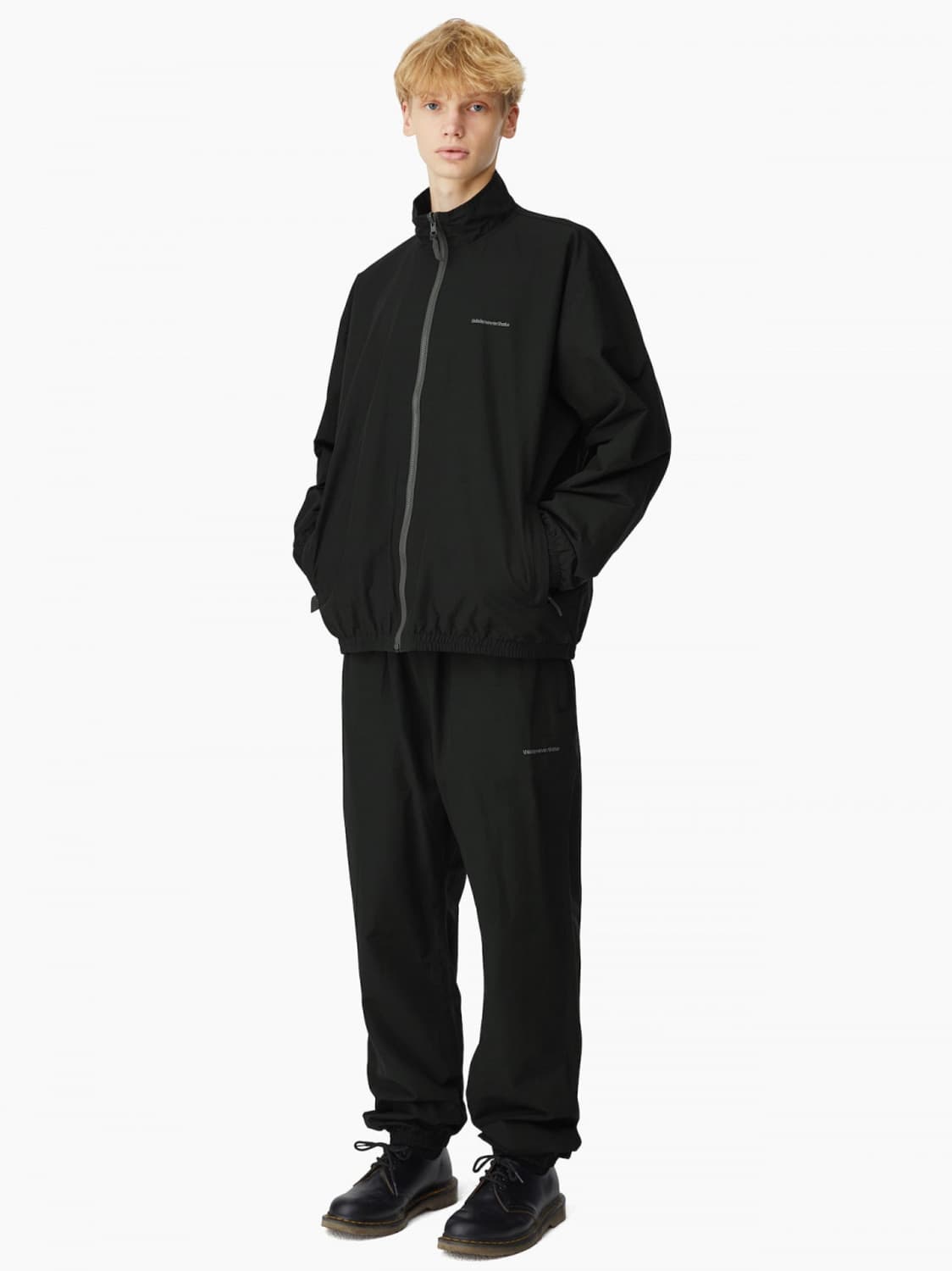 디스이즈네버댓 리버서블 팀 자켓 블랙 체크 L 상품이미지5