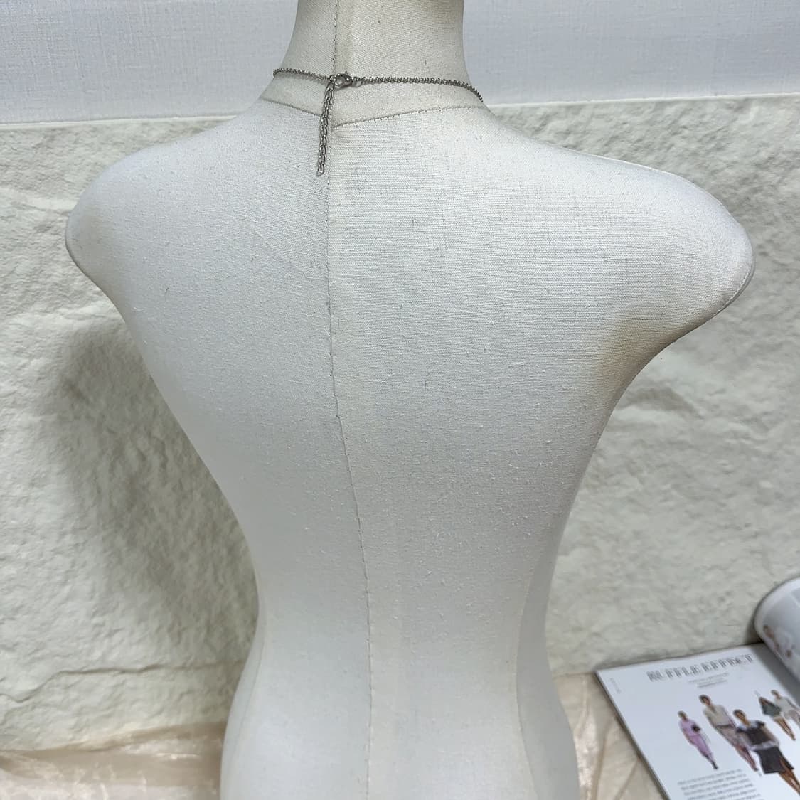 빈티지 볼 큐빅 목걸이 상품이미지3