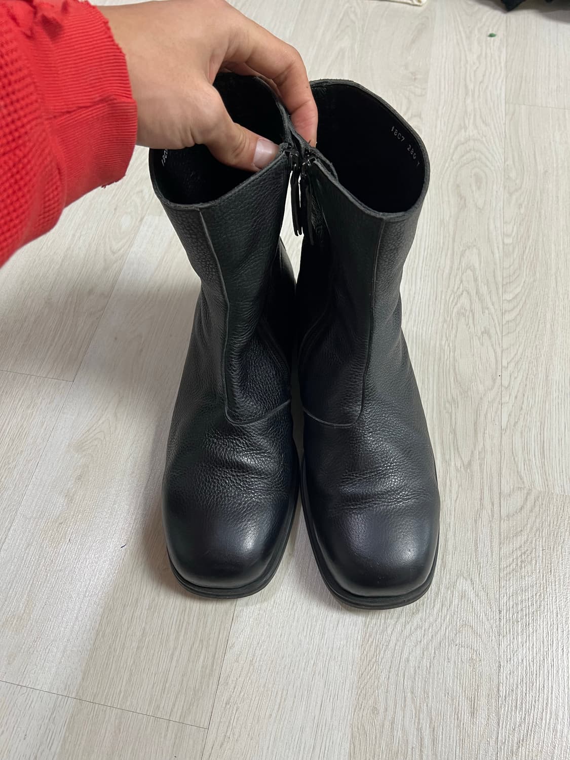 소가죽 수제화 부츠 상품이미지2