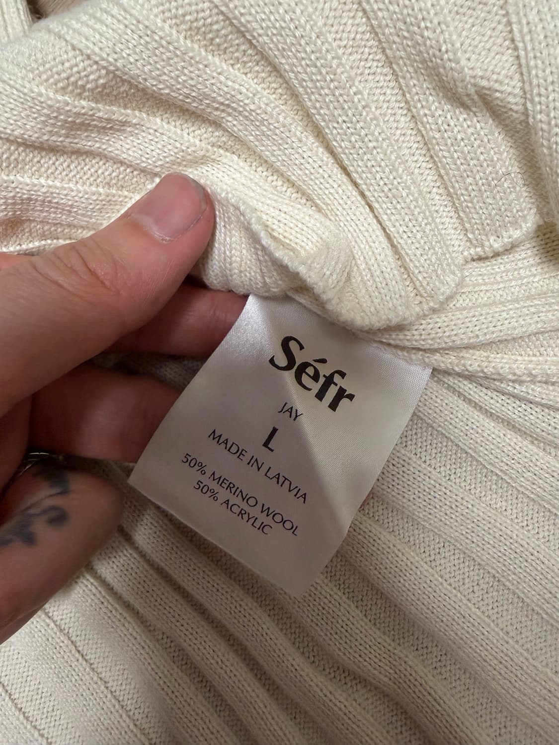 Sefr 니트 상품이미지3