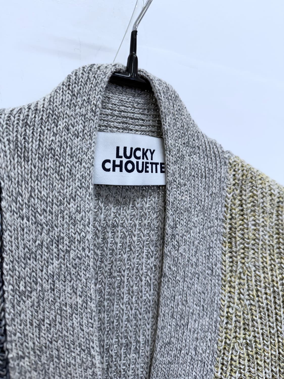 럭키슈에뜨 패치 보카시 가디건 상품이미지3