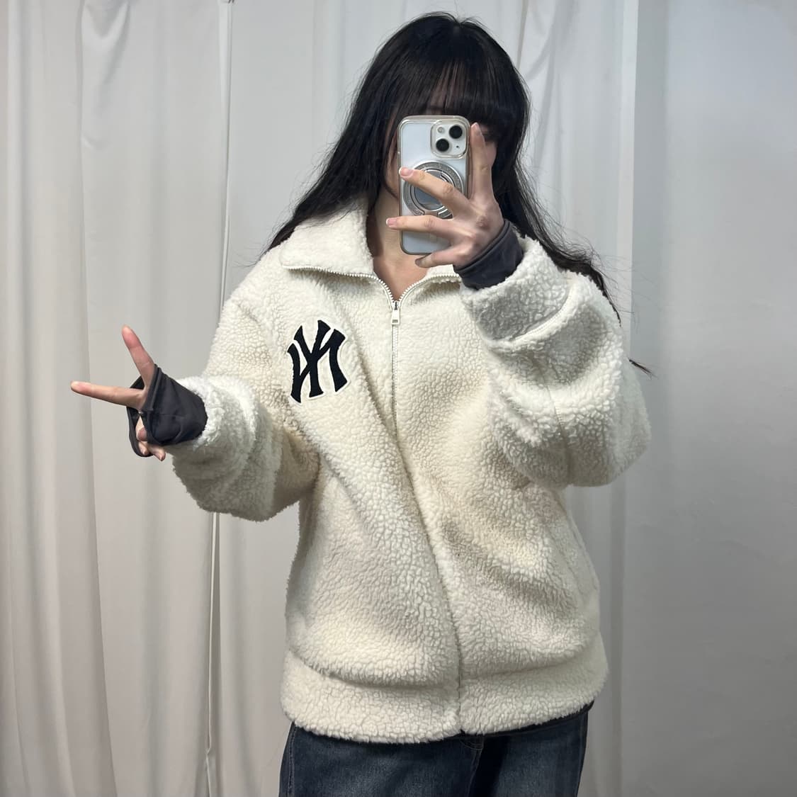 MLB Ivory Fleece 상품이미지2