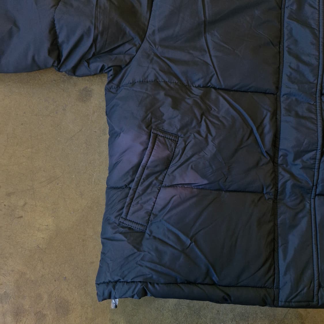 블랙 패딩 점퍼 새상품 M정도 상품이미지2