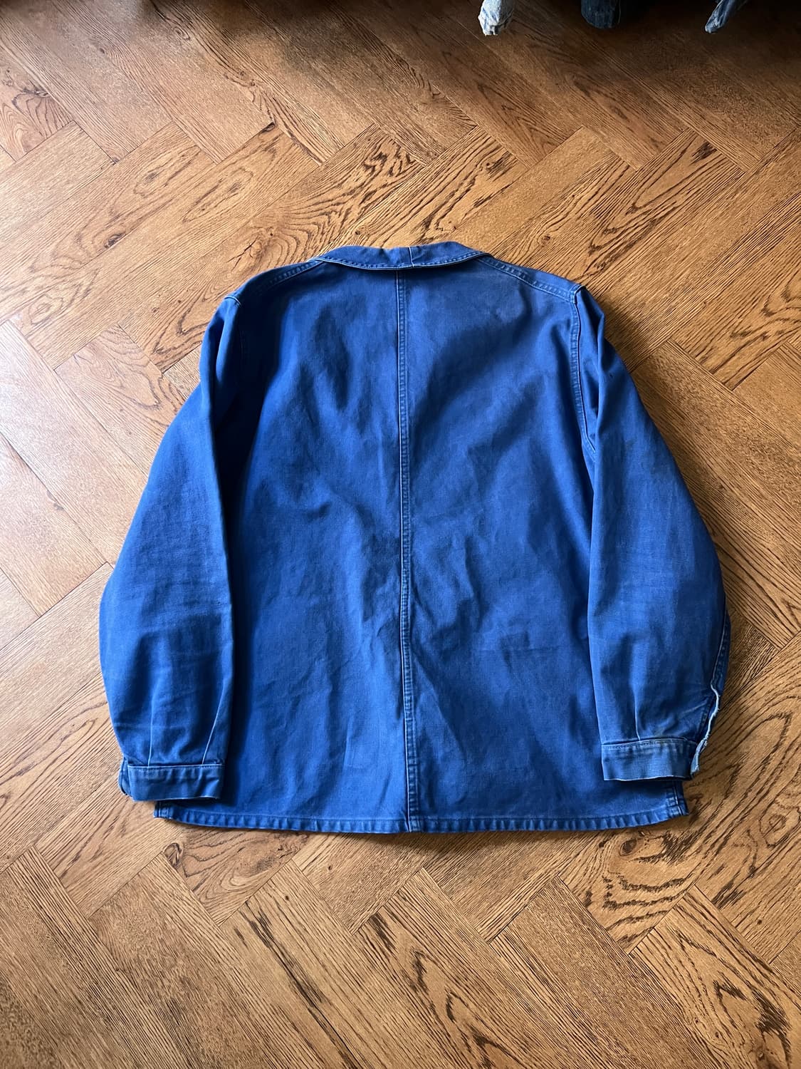 [M]90's Made in France 더티워싱 프렌치 워크자켓 상품이미지8