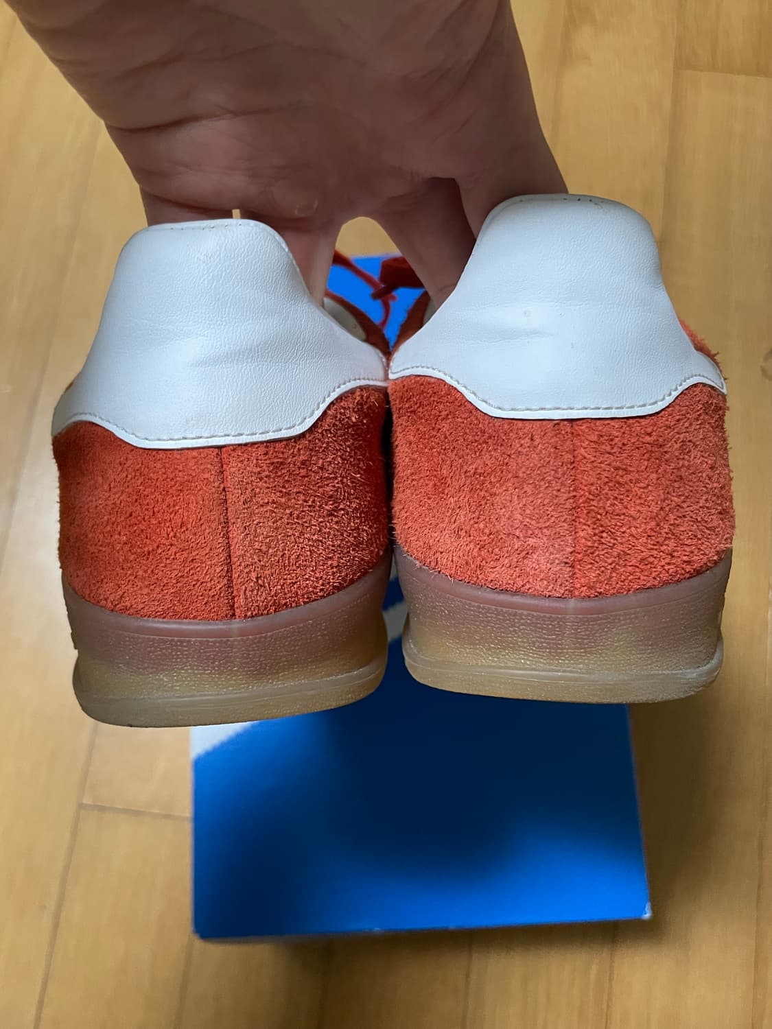 [270] 아디다스 가젤 인도어 오렌지 클라우드 화이트 상품이미지6