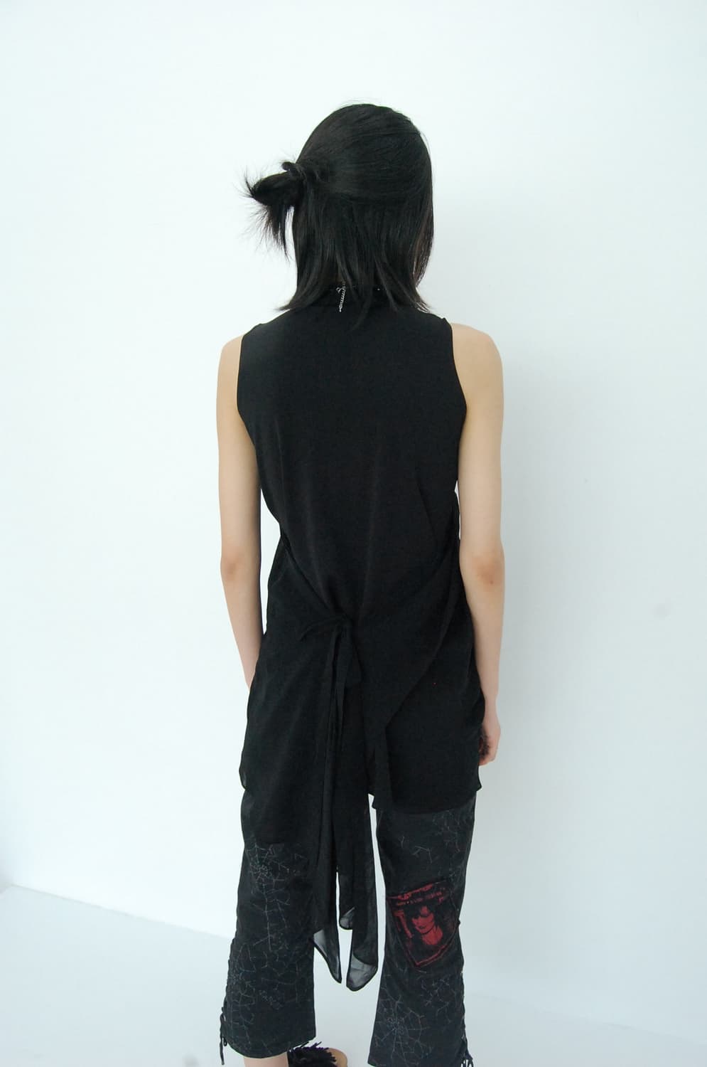 Lautreamont black unbalance sleeveless 상품이미지5