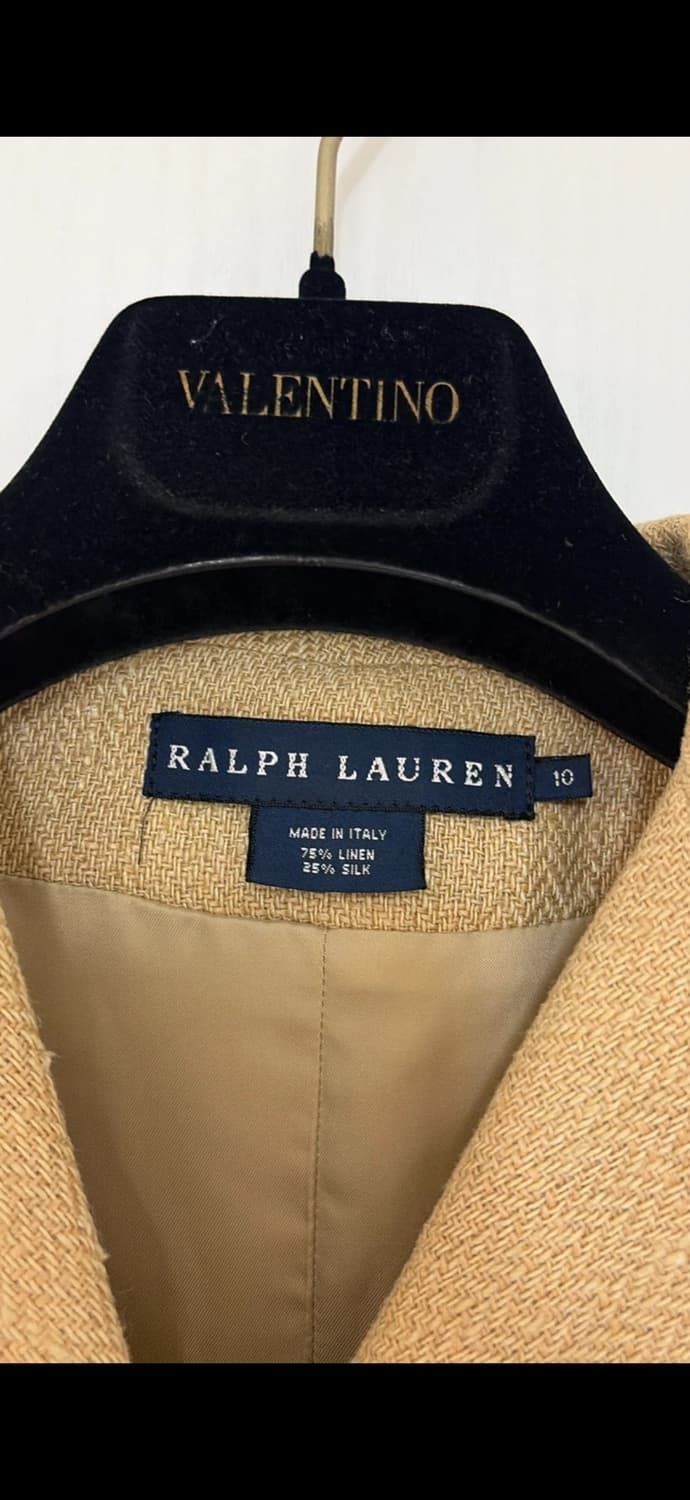 랄프로렌 여성 헤링본 자켓 사이즈 55,66 정품 상품이미지2