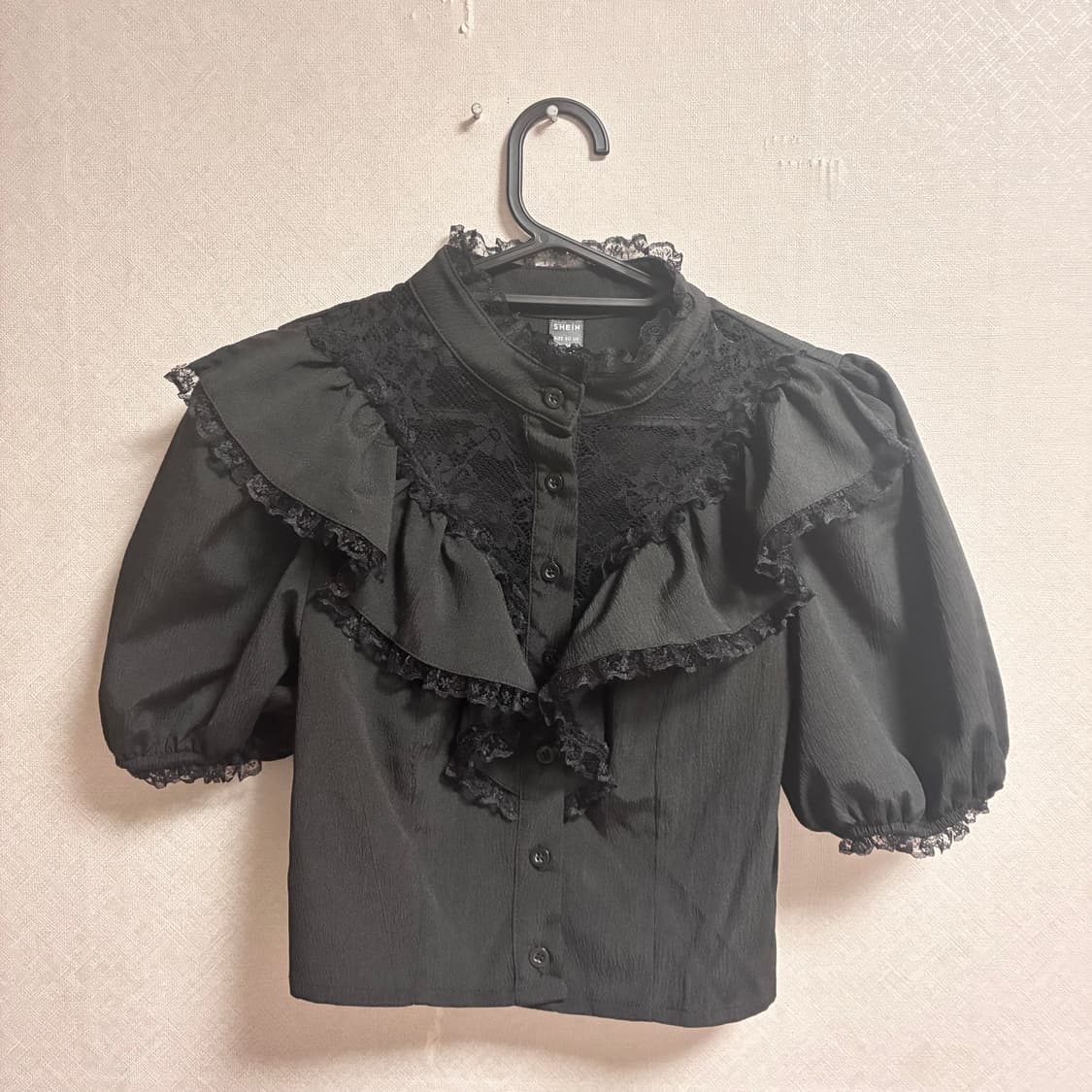 쉬인 고스로리 양지뢰 블라우스 상품이미지1