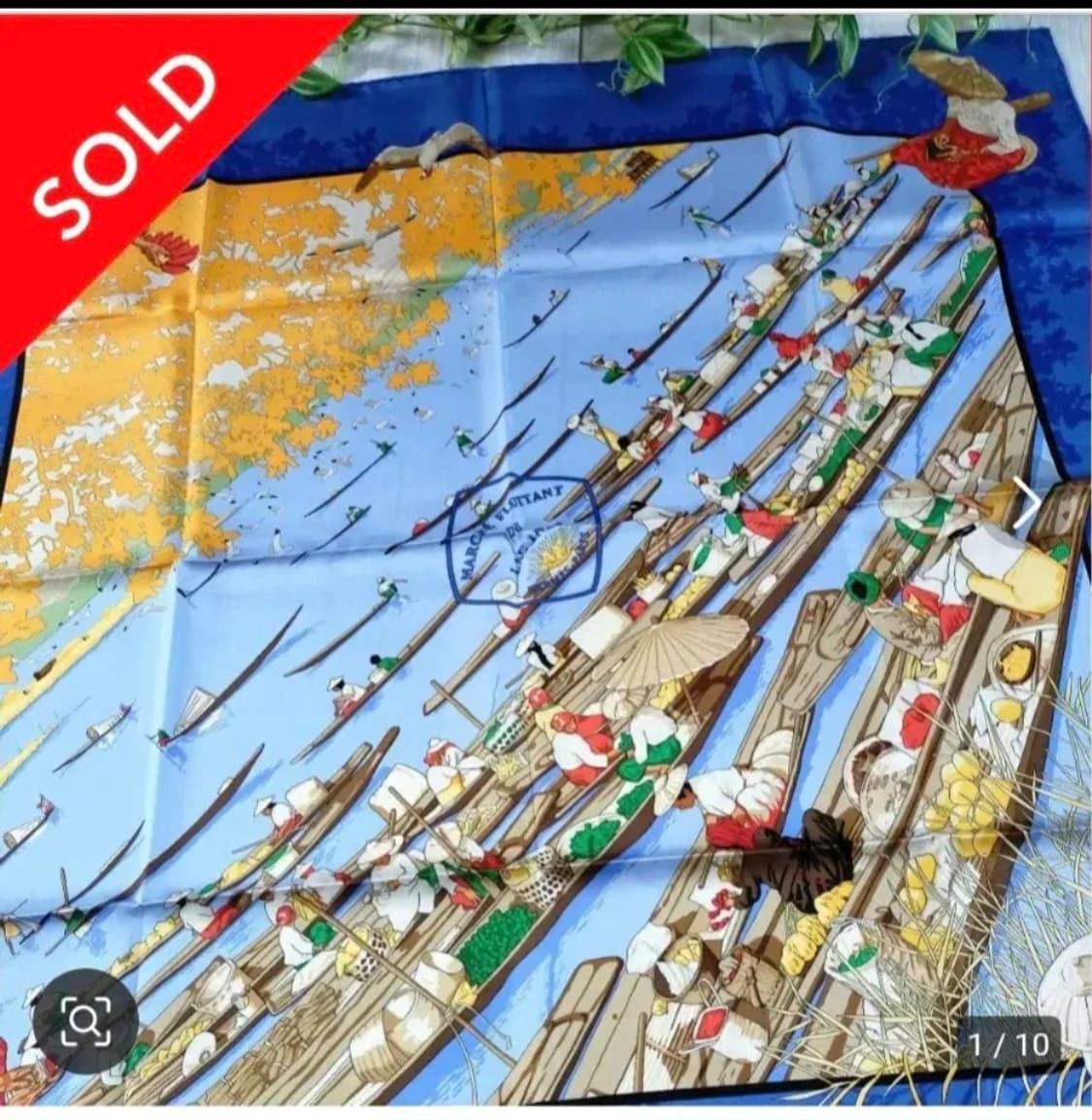 에르메스 빈티지실크스카프 까레 90 상품이미지8