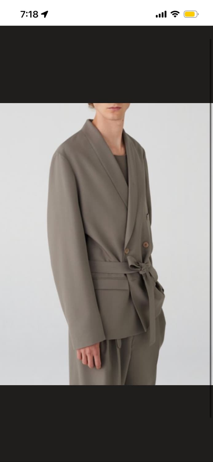 르메르 타우페셋업 자켓m 벨티드팬츠48 상품이미지1