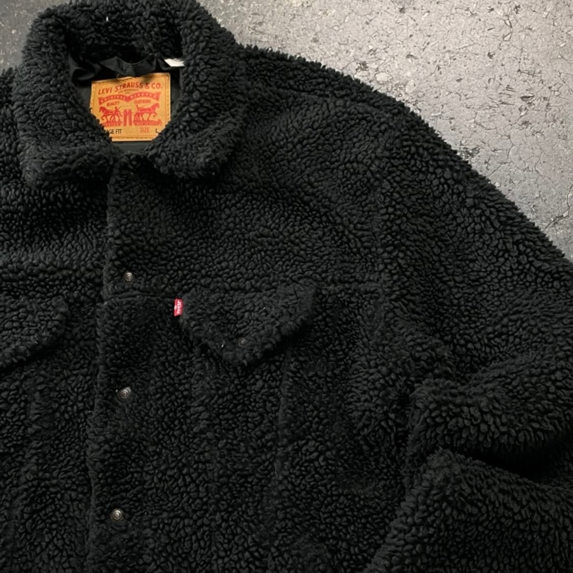 100 리바이스 쉐르파 트러커 자켓 상품이미지2