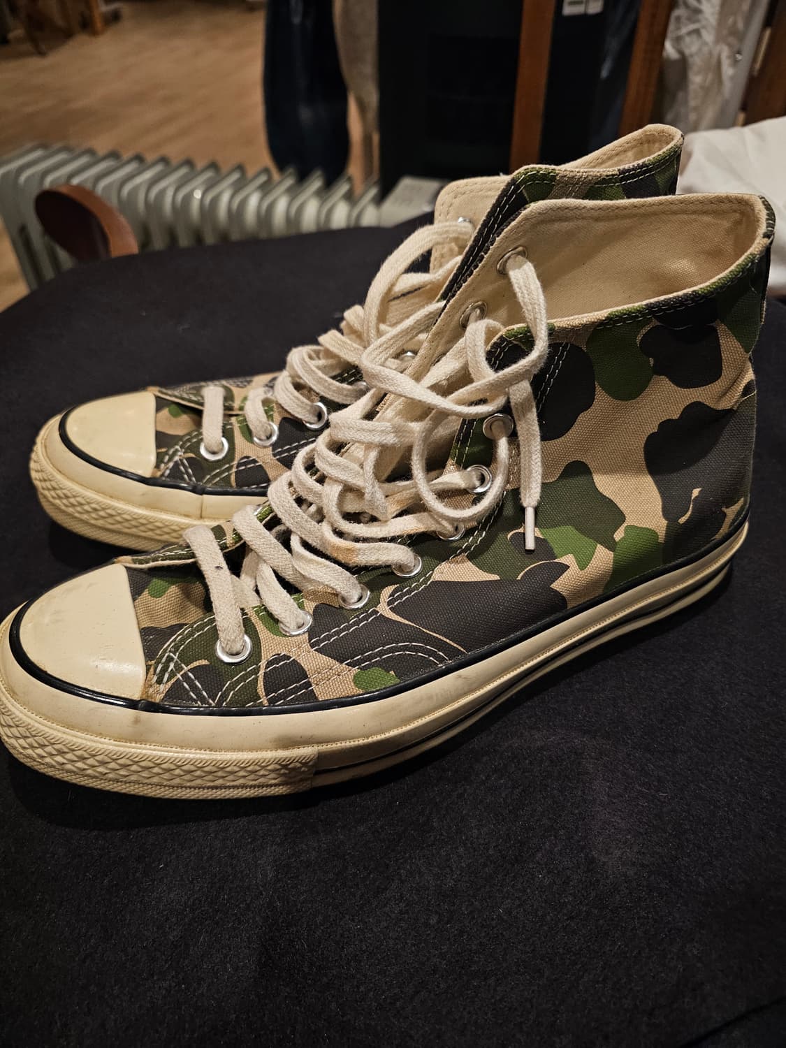 컨버스 척테일러 1970하이 카모 us8.5사이즈 상품이미지2
