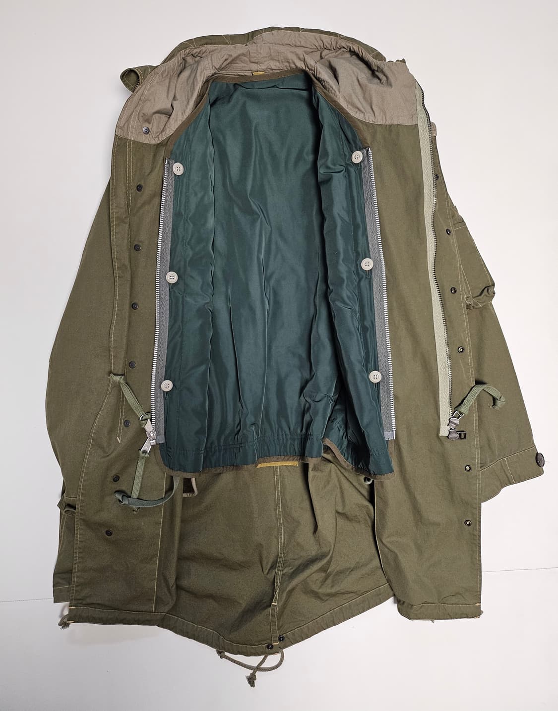 비헤비어 M48 MIL PARKA + 라이너 일괄 판매 상품이미지3