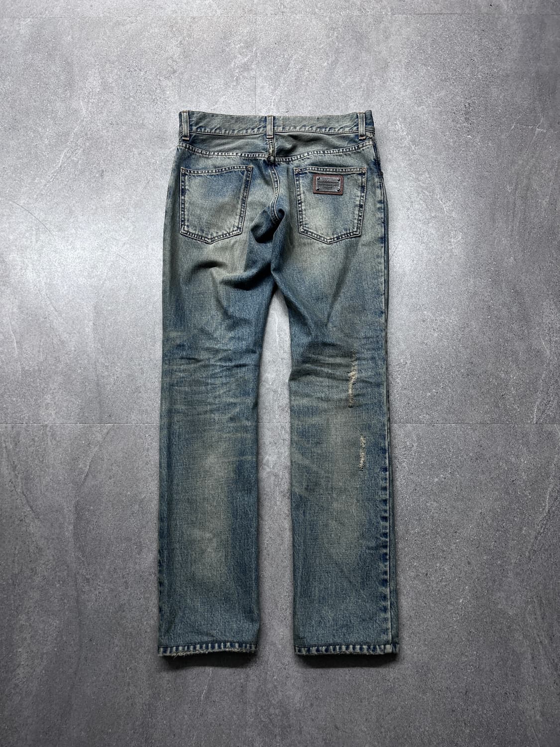 돌체앤가바나 디스트레스드 데님 팬츠 상품이미지6