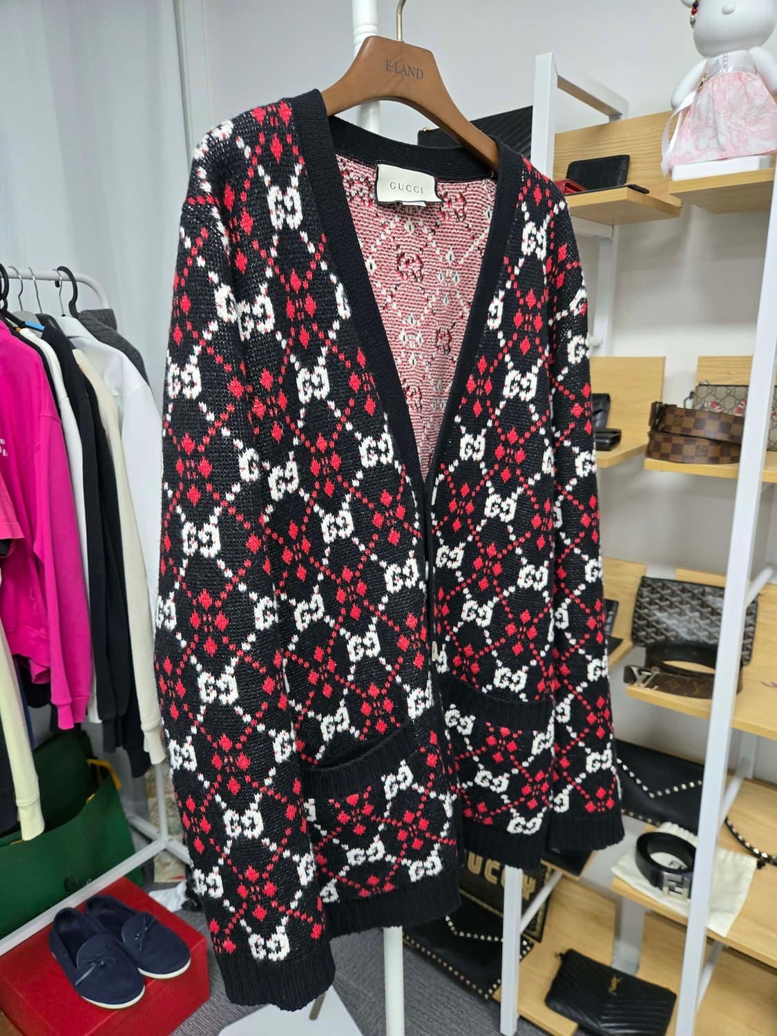 [A급컨디션]구찌 시그니처 가디건 상품이미지5