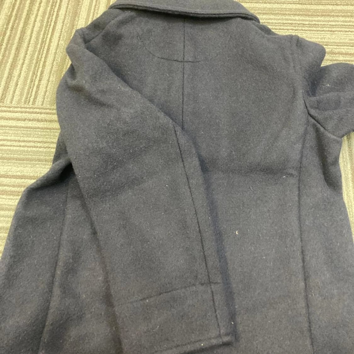 단톤 울 파일 라운드 칼라 자켓 상품이미지4