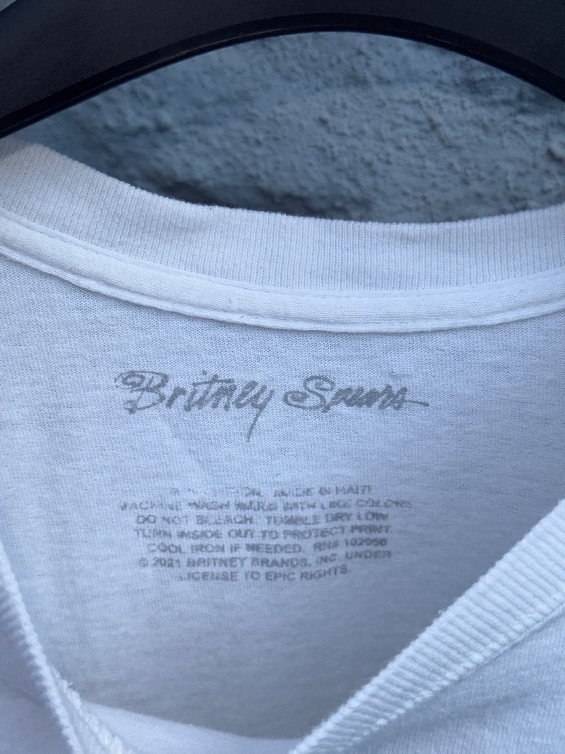 Britney spears 브리트니스피어스 빈티지 프린팅 반팔티셔츠 상품이미지2