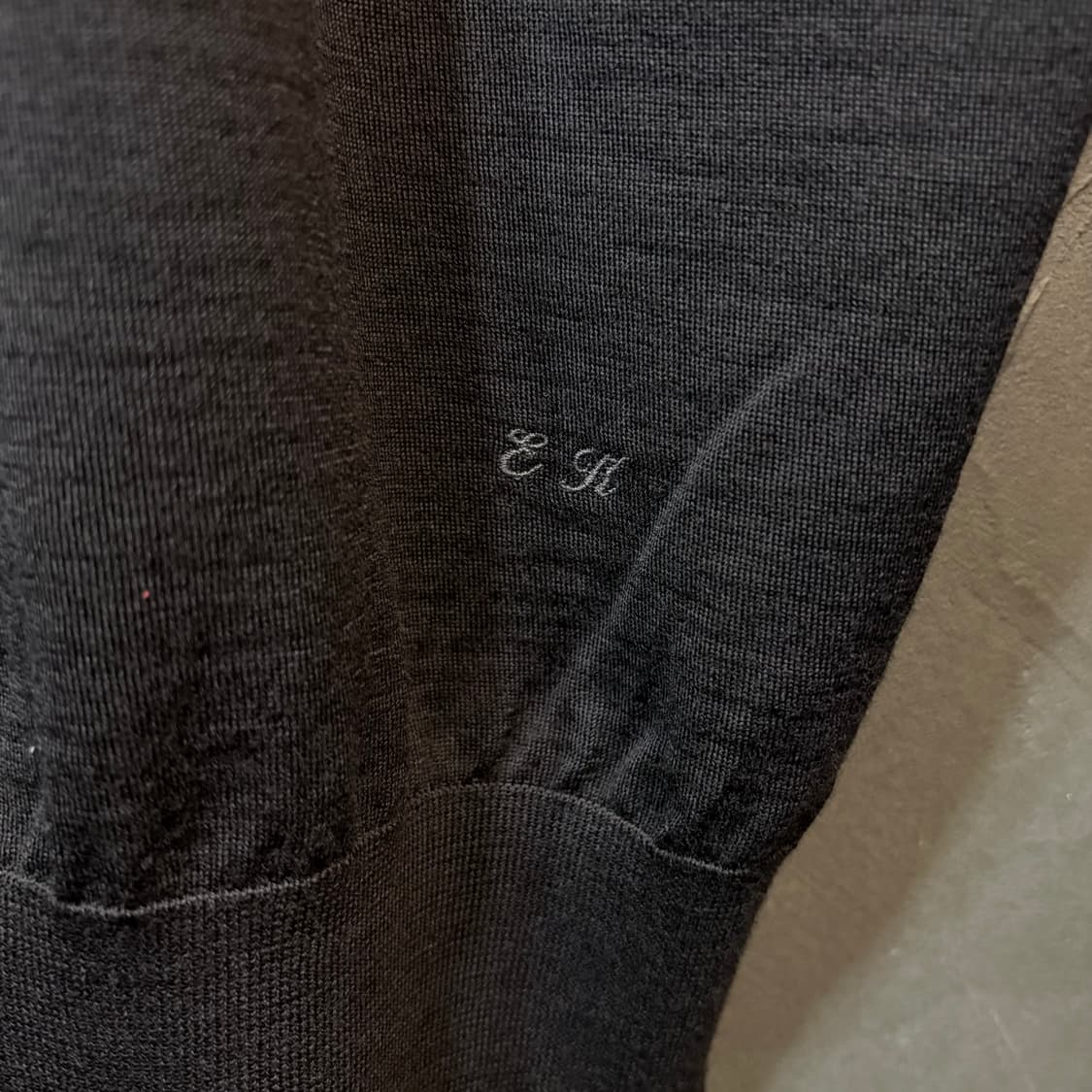[58] Ermenegildo zegna 제냐 반팔 카라 니트 상품이미지3