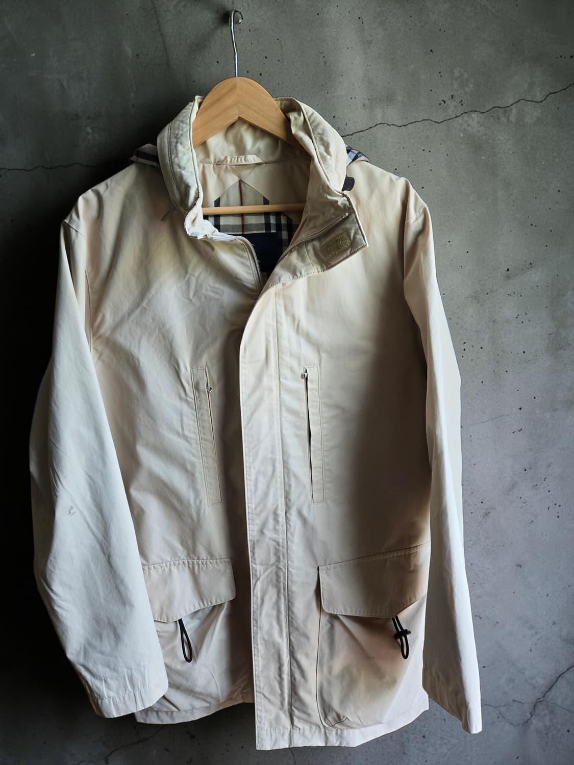 버버리 런던 노바체크 후드 자켓 / 뉴욕 매장 구매 상품이미지1